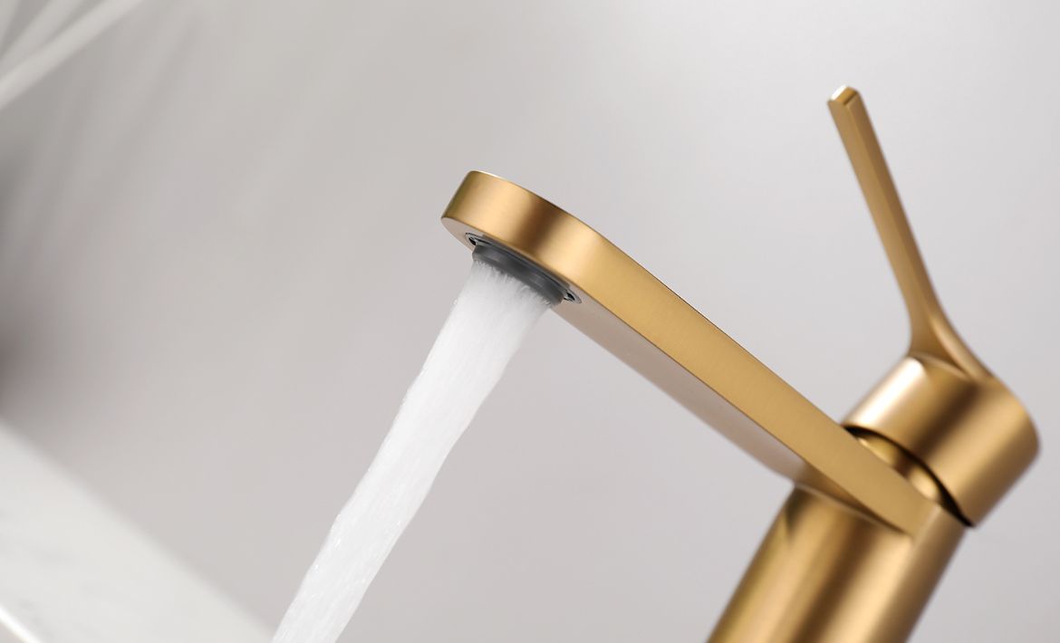 Brushed Brass Bathroom Tapware