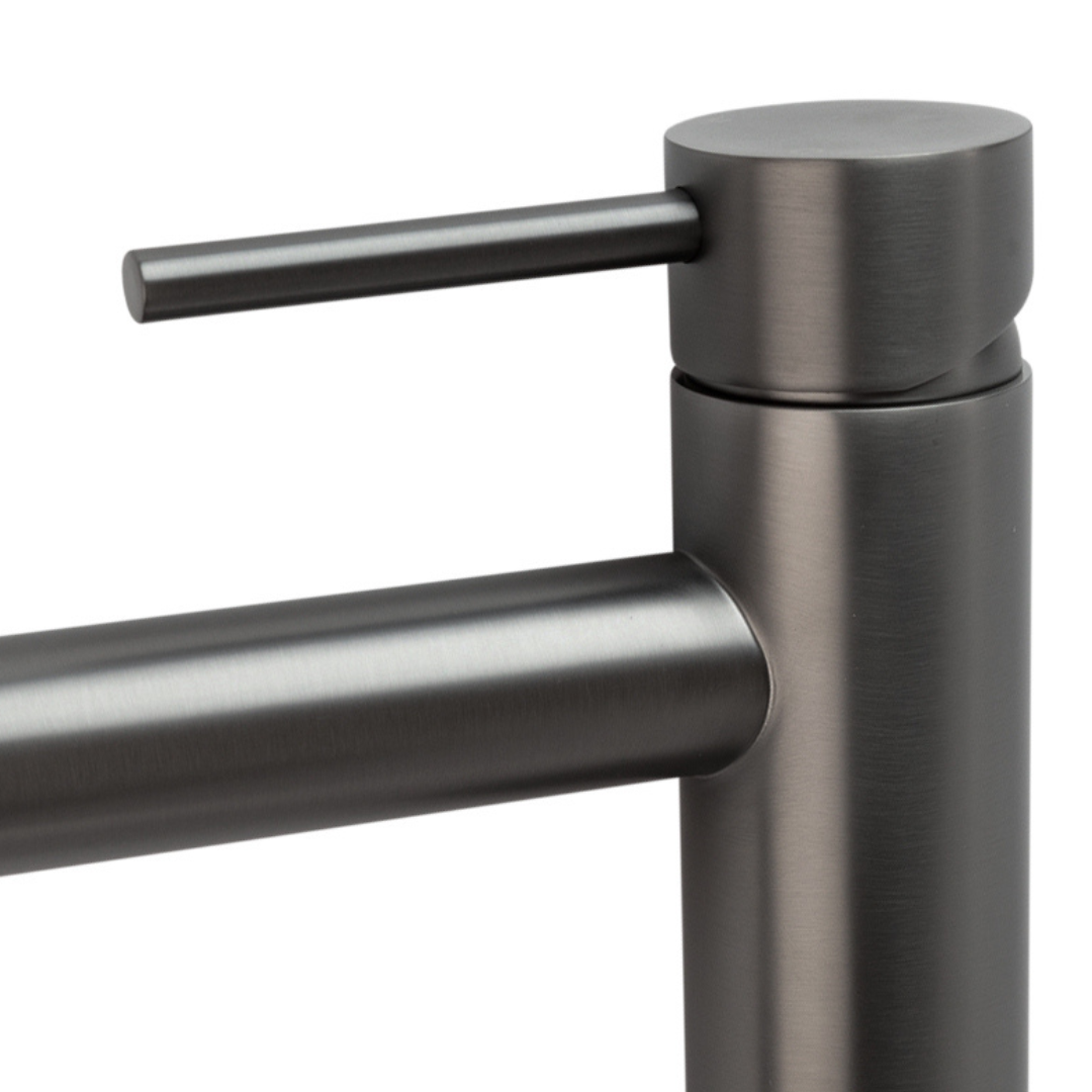 Haven Tall Basin Mixer - Gun Metal Brushed