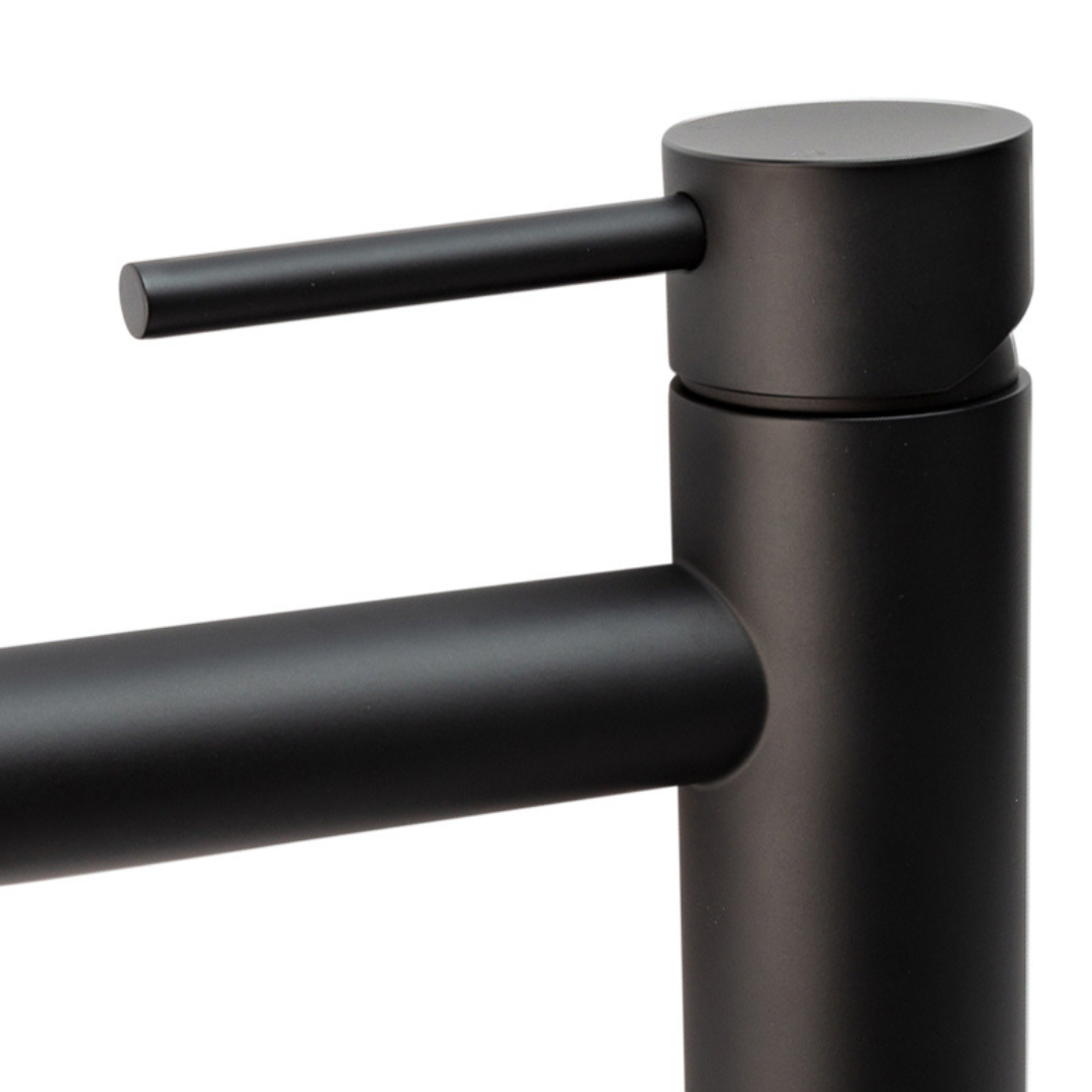 Haven Short Basin Mixer - Matte Black