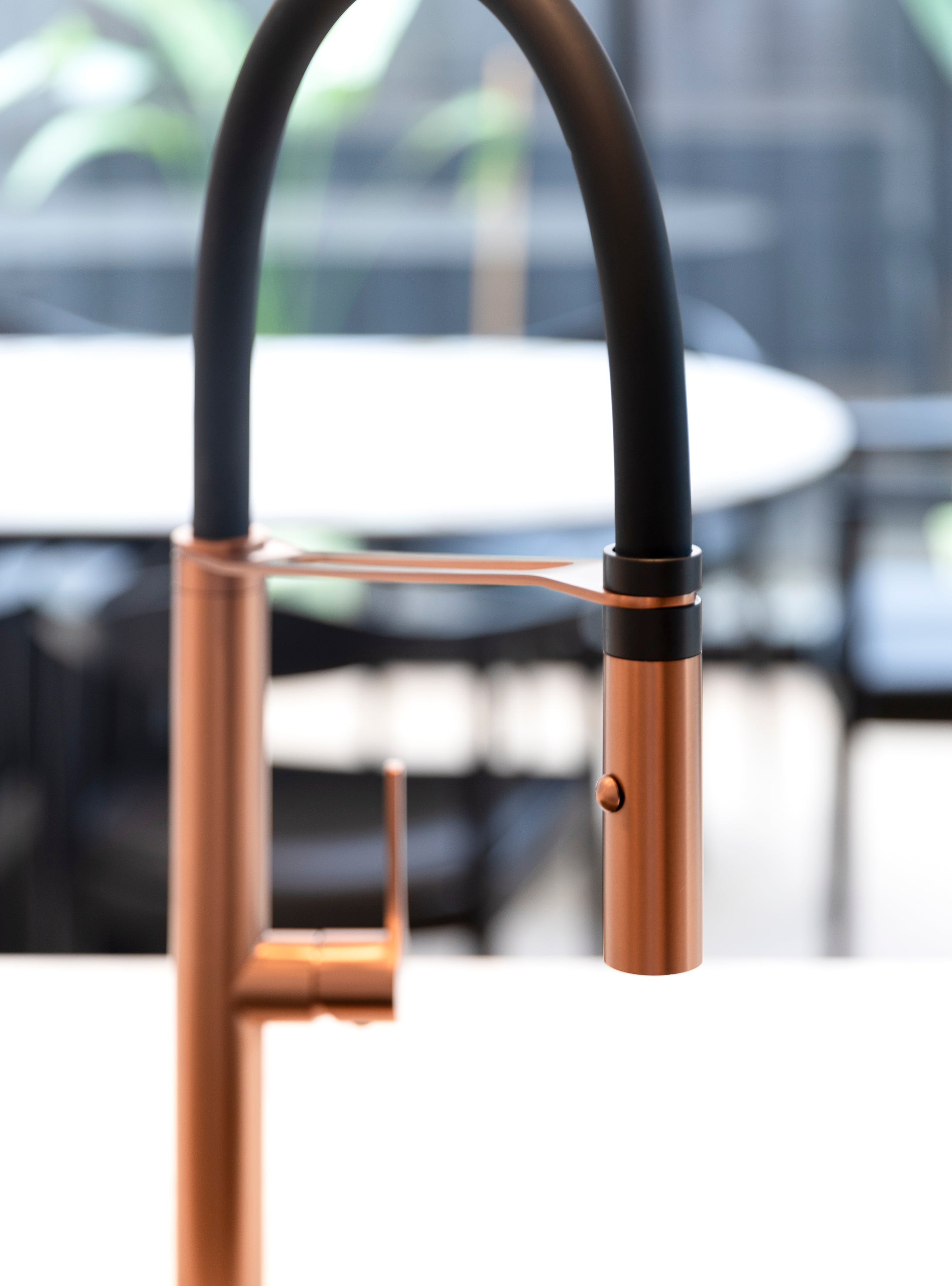 Sereno Pull Down Kitchen Mixer Tap - Brushed Copper