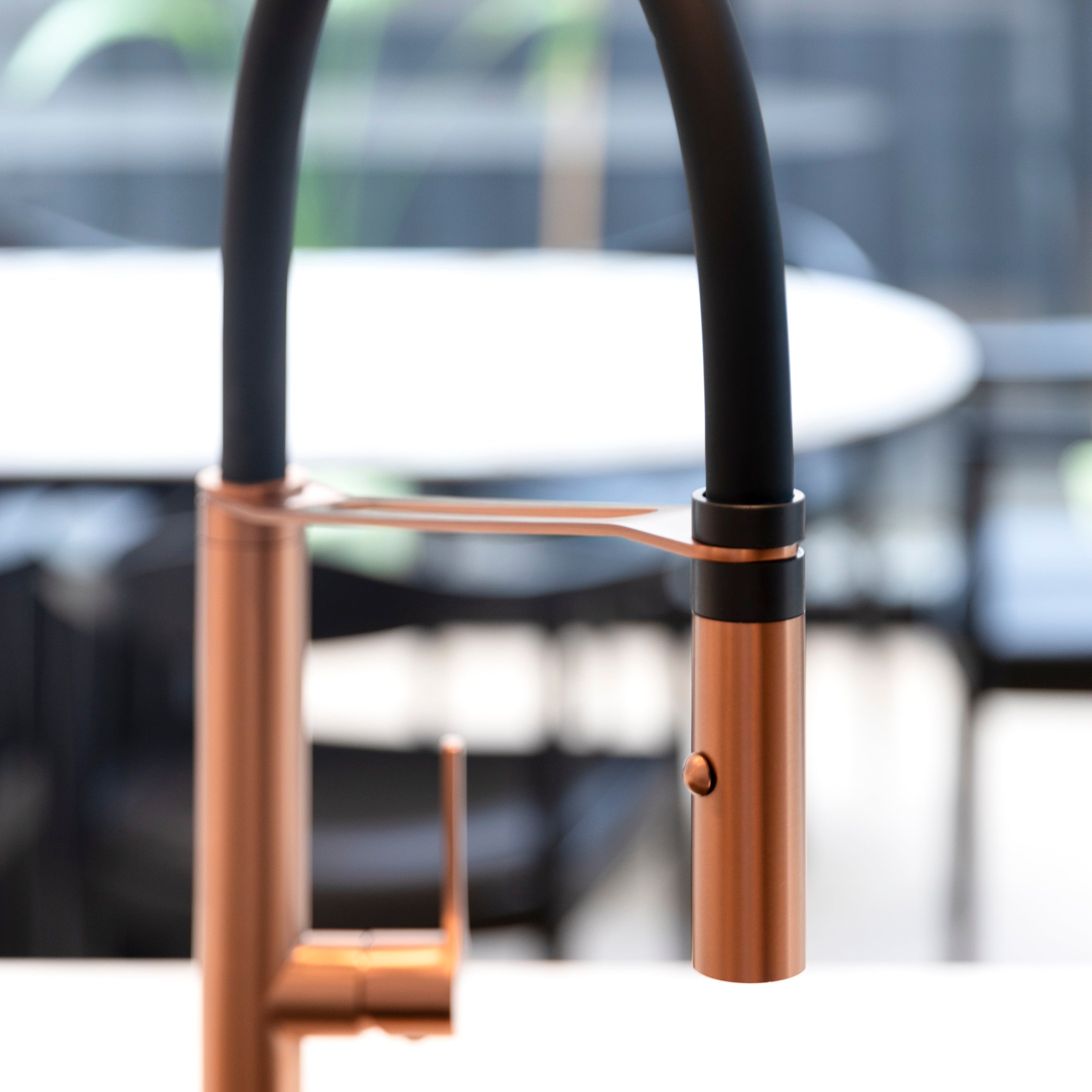 Sereno Pull Down Kitchen Mixer Tap - Brushed Copper