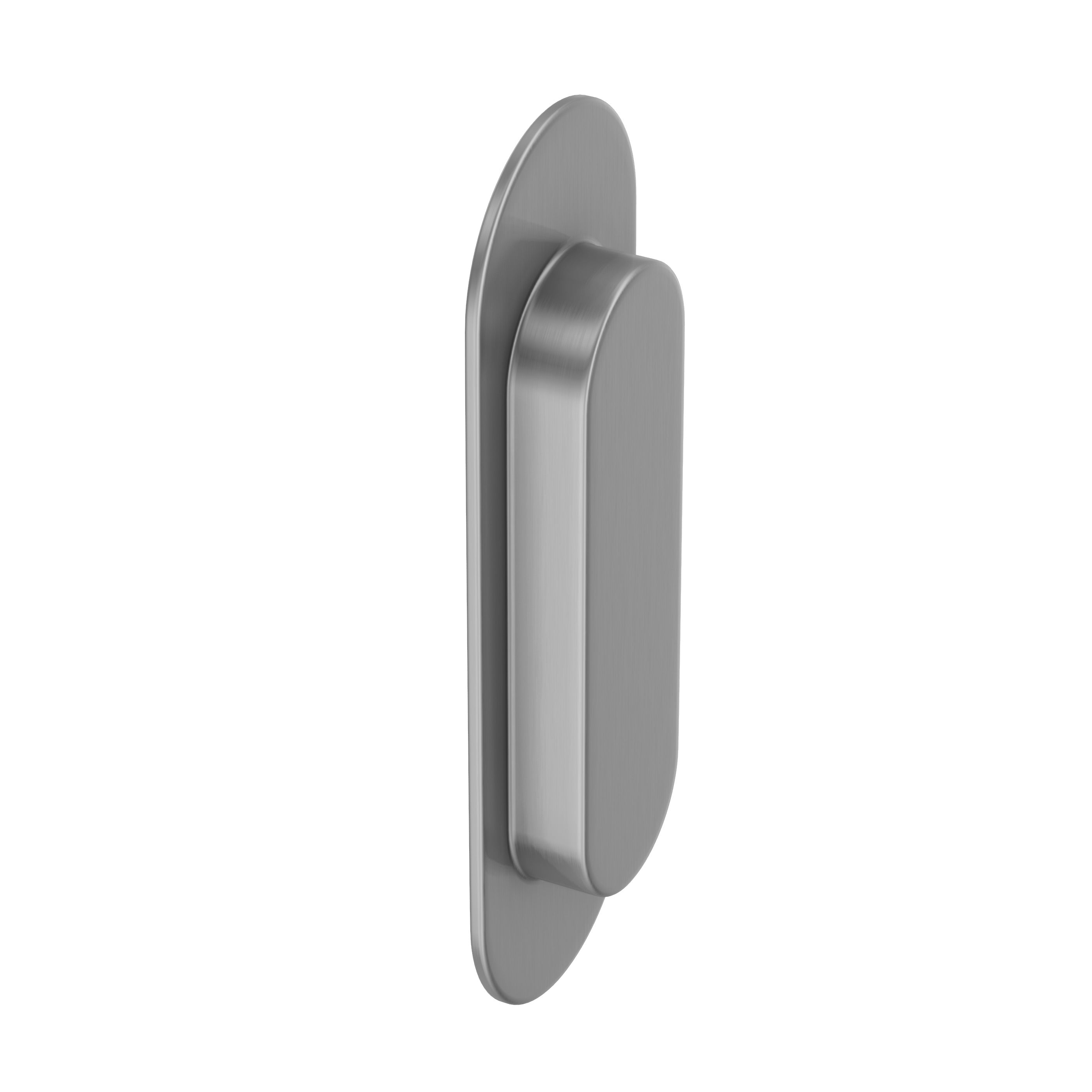 Lombardy Sliding Door Flush Pull – Brushed Nickel