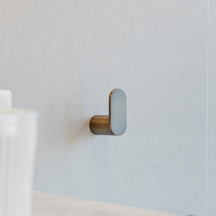 Robe Hook - Antique Brass
