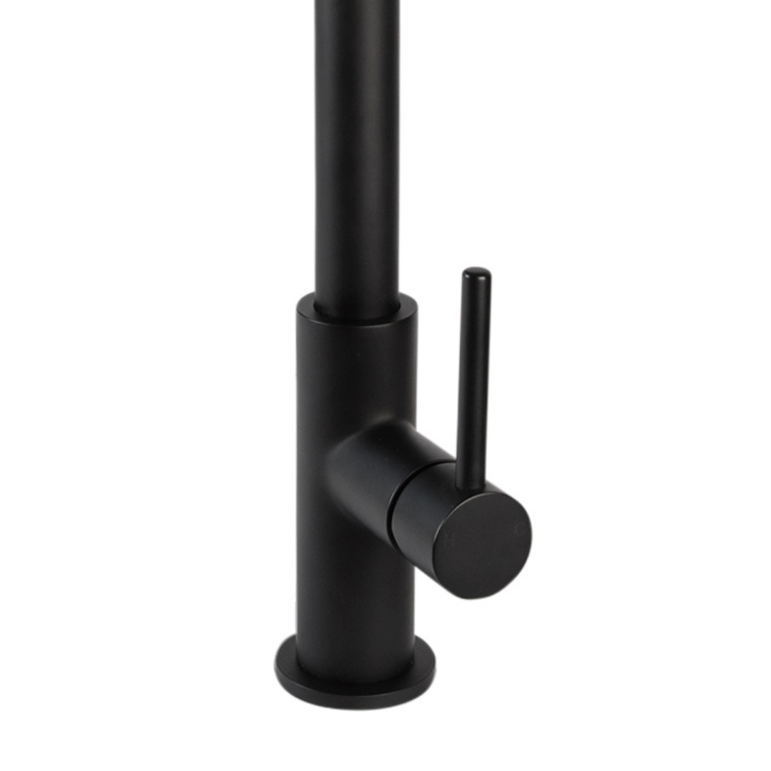 Haven Laundry Pull Out Mixer - Matte Black