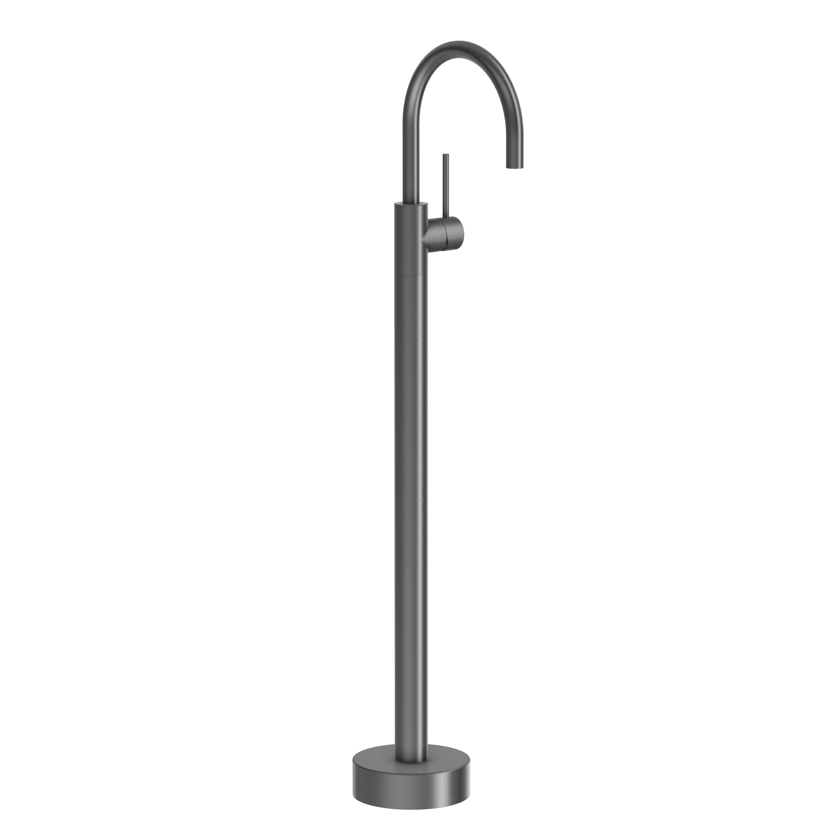 Haven Bath Filler with Mixer - Gun Metal Brushed