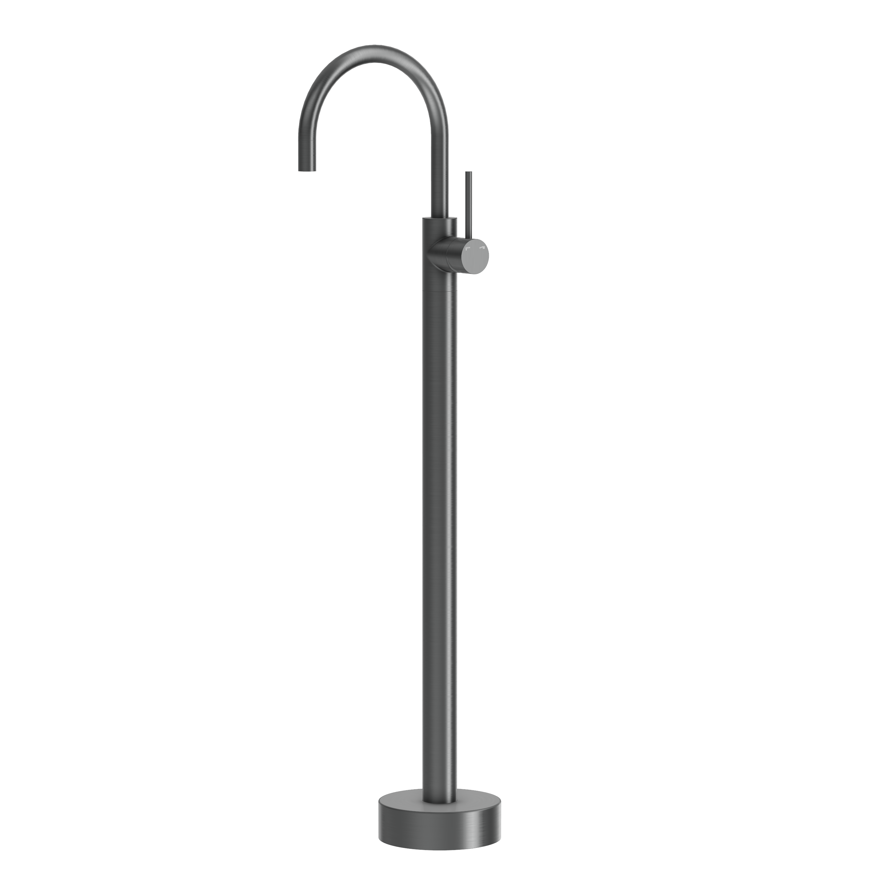 Haven Bath Filler with Mixer - Gun Metal Brushed