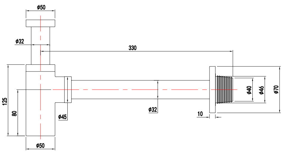 Bottle Trap - Gun Metal Brushed