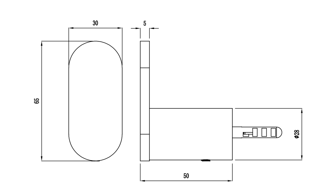 Robe Hook - Brushed Nickel