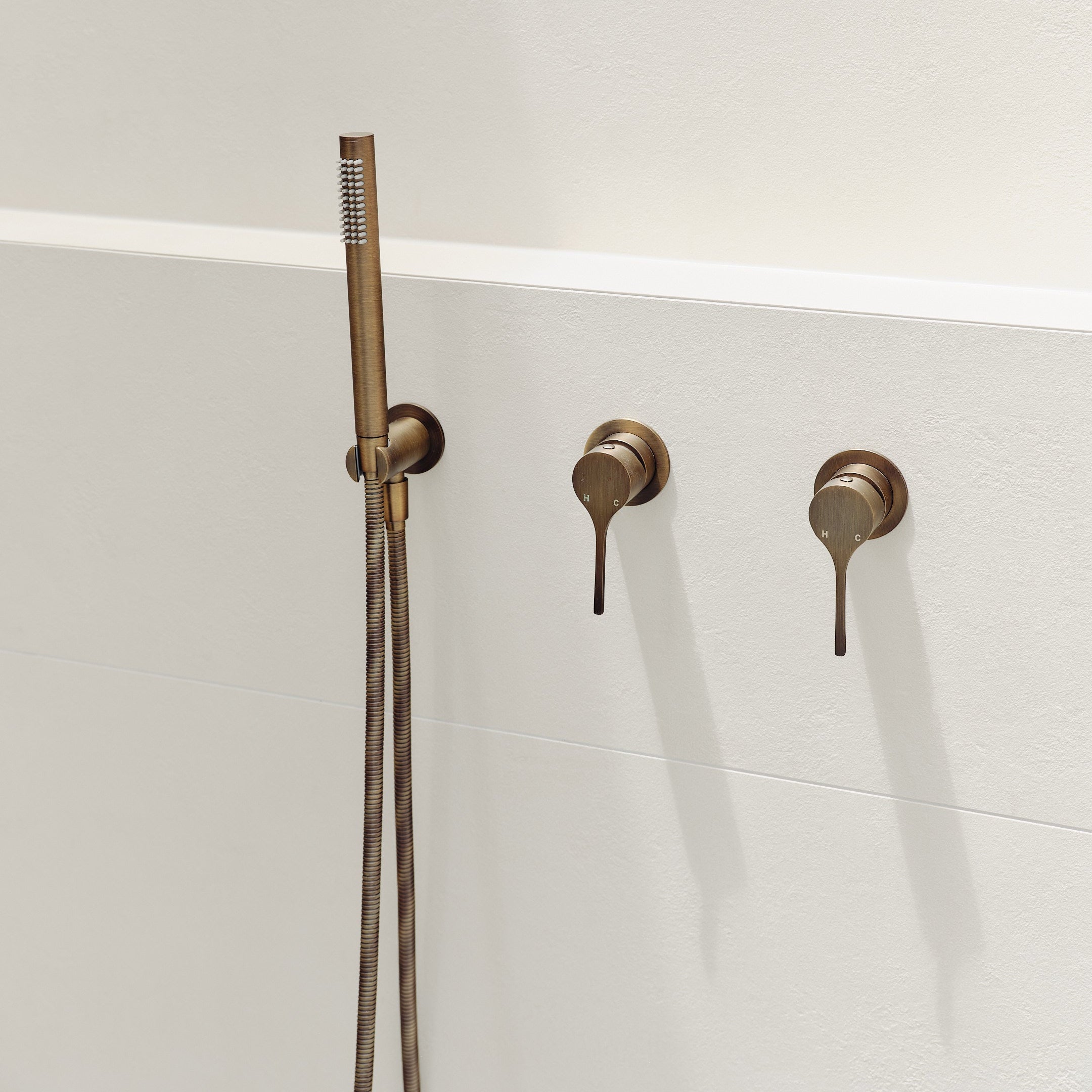 Hand Shower Wand - Antique Brass