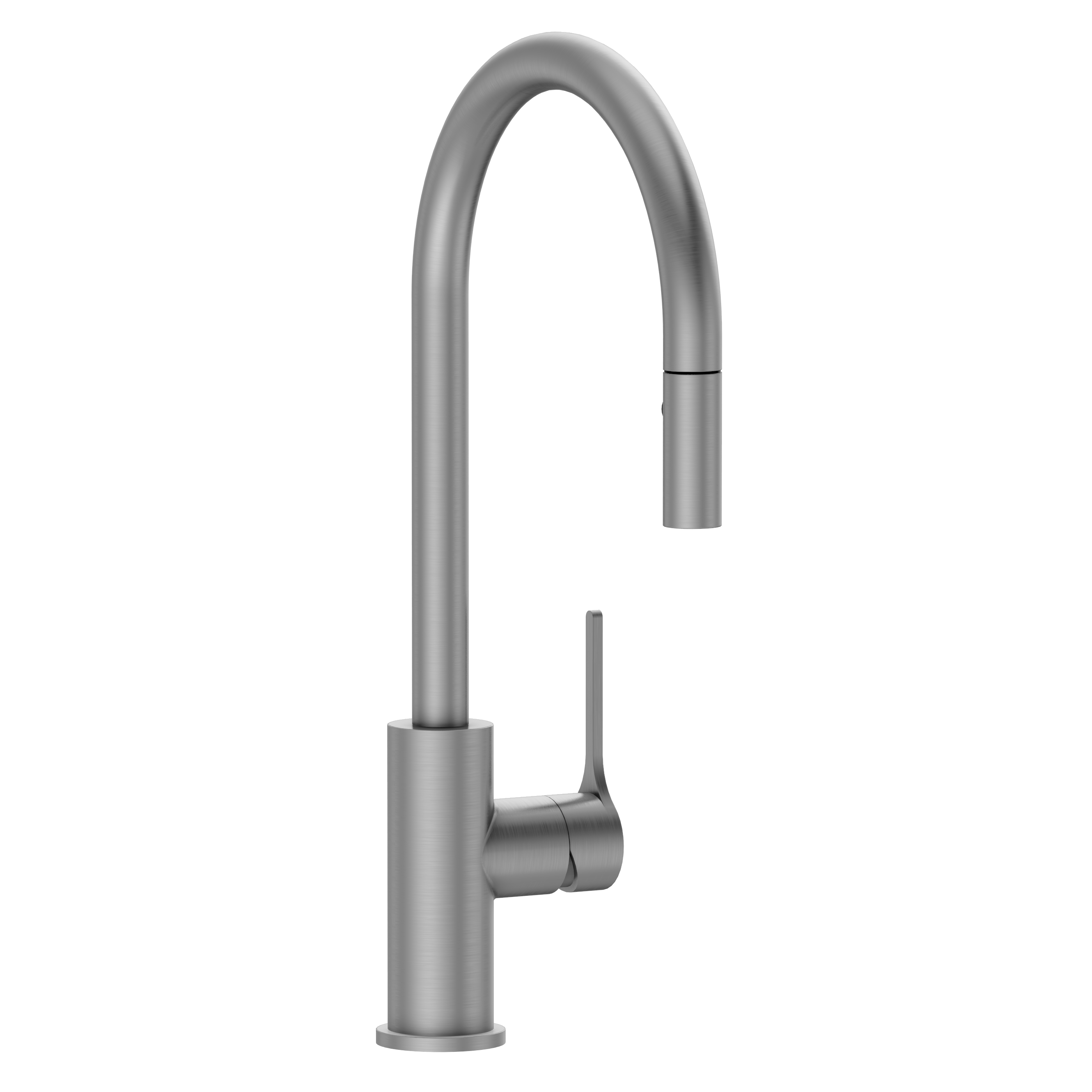 Sereno Gooseneck Pull Out Mixer - Brushed Nickel