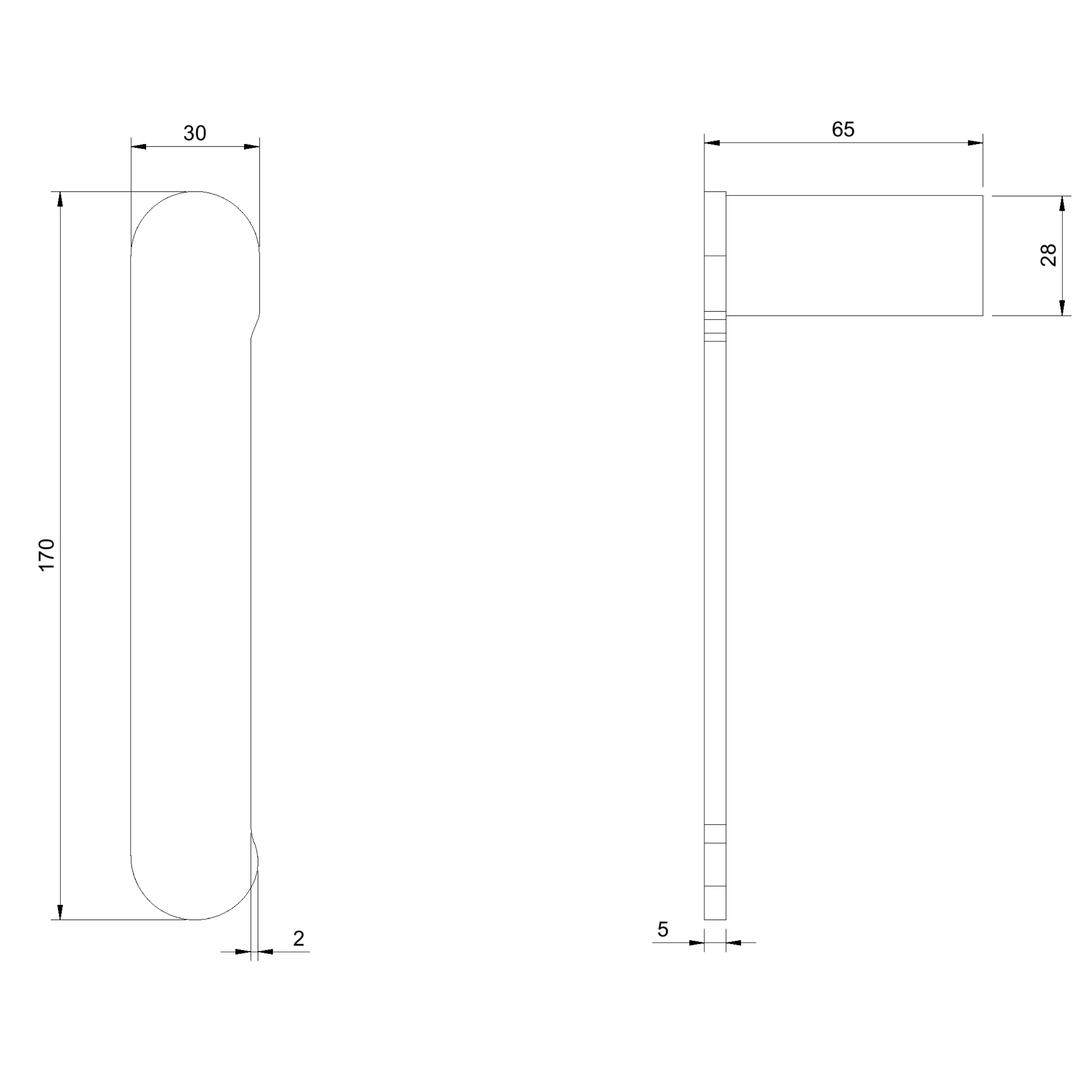 Toilet Roll Holder - Brushed Nickel