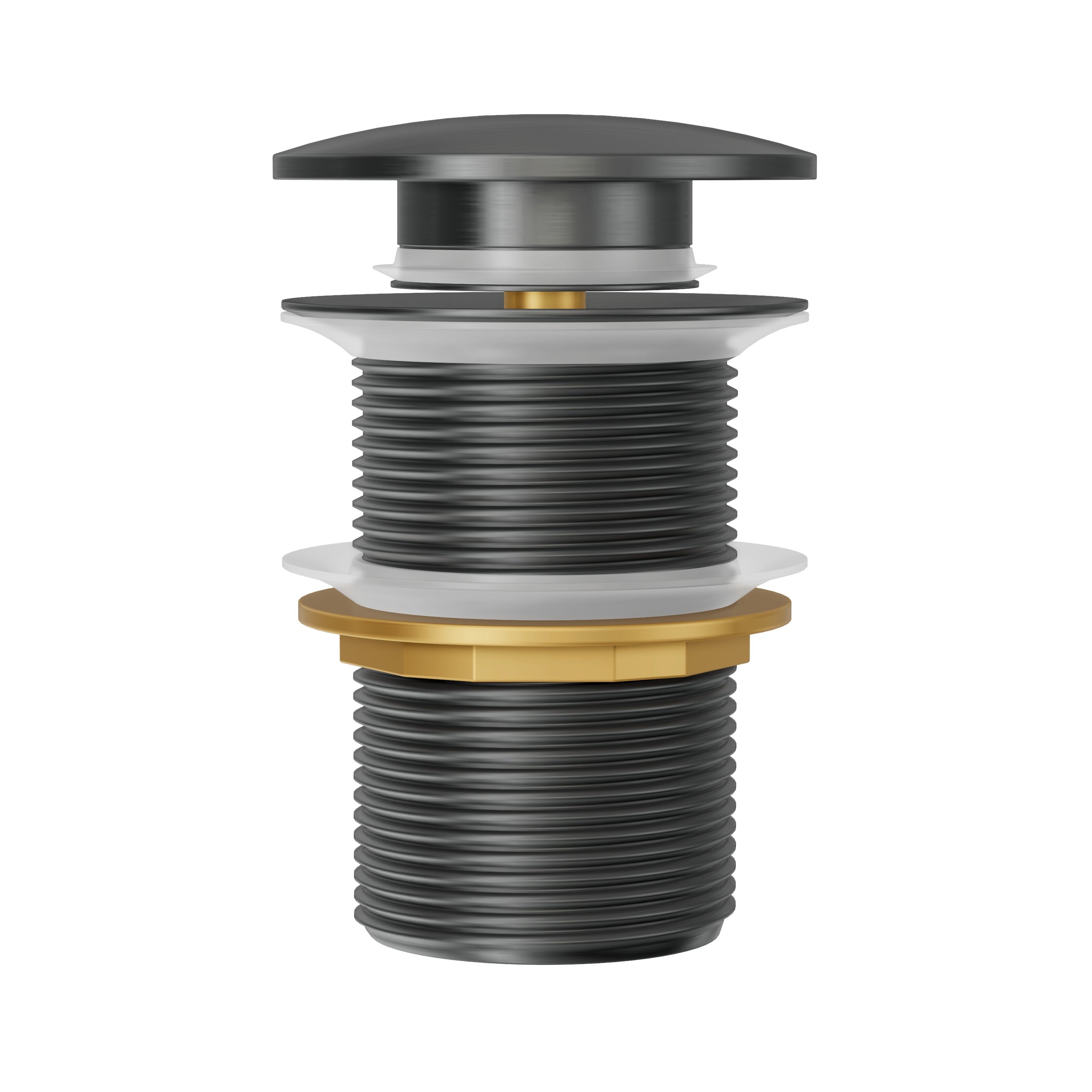 Basin Pop Up Waste - Gun Metal Brushed