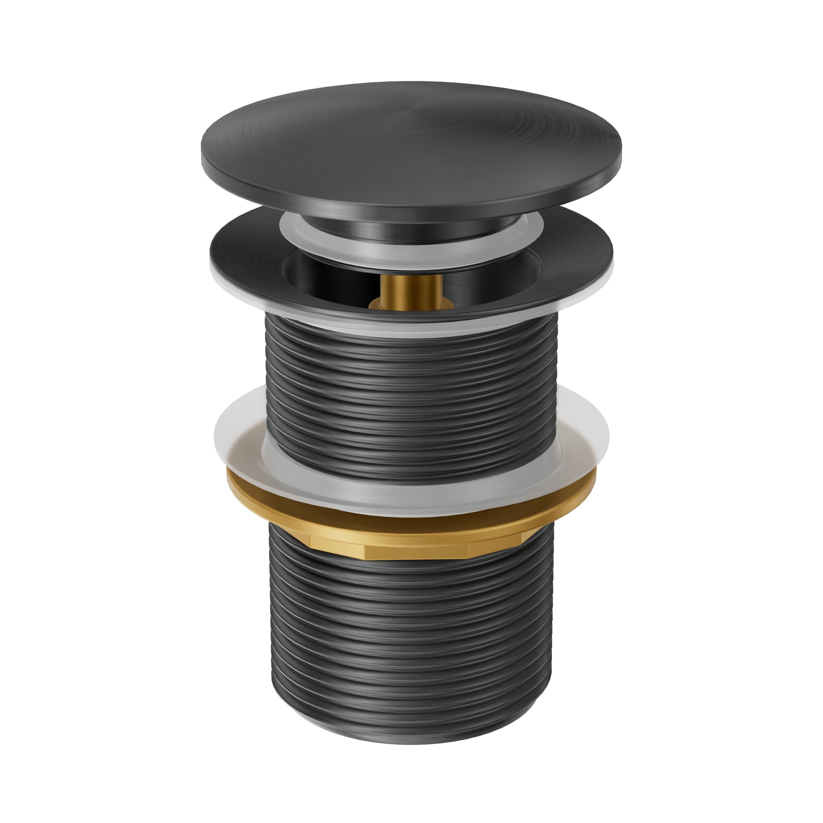 Basin Pop Up Waste - Gun Metal Brushed