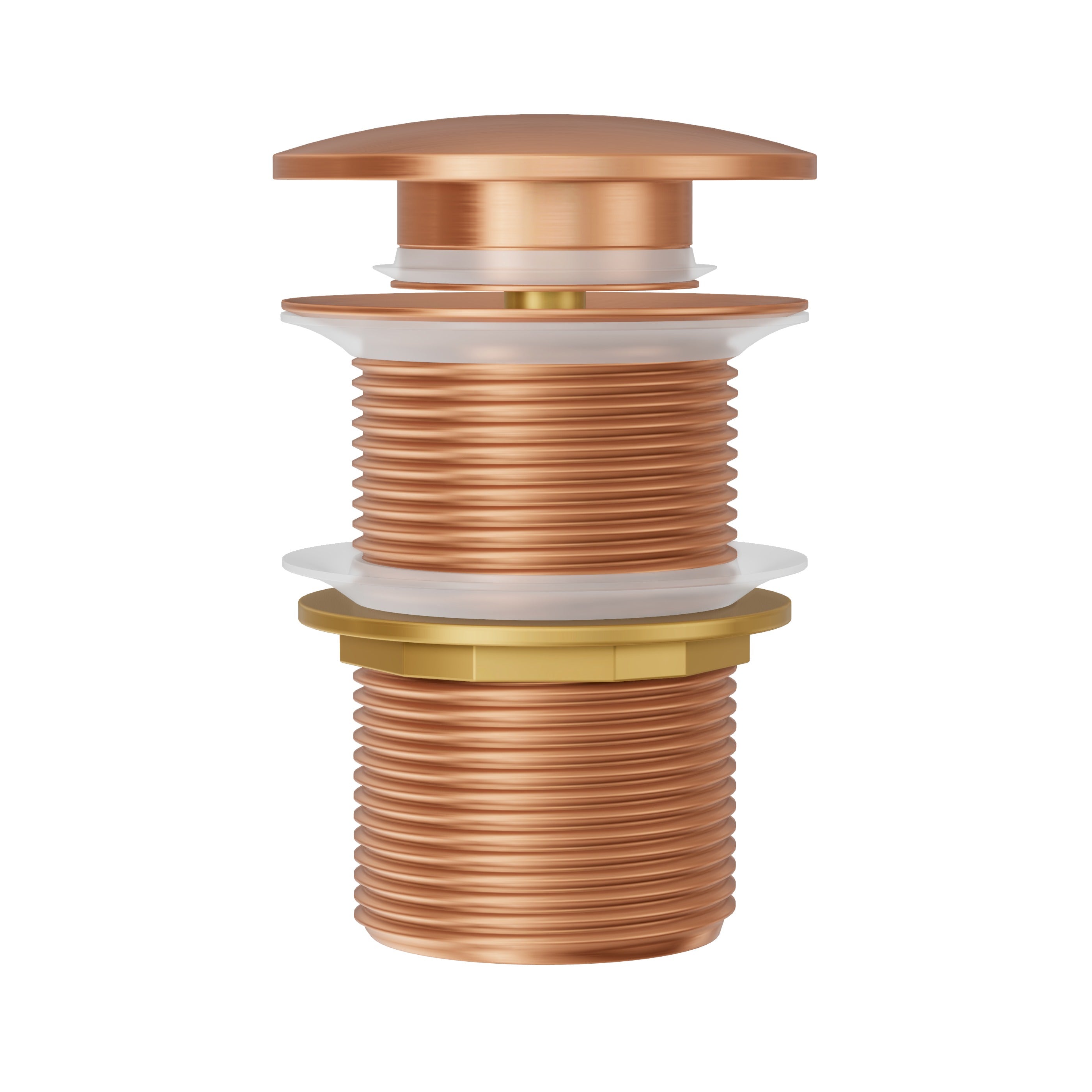 Basin Pop Up Waste - Brushed Copper