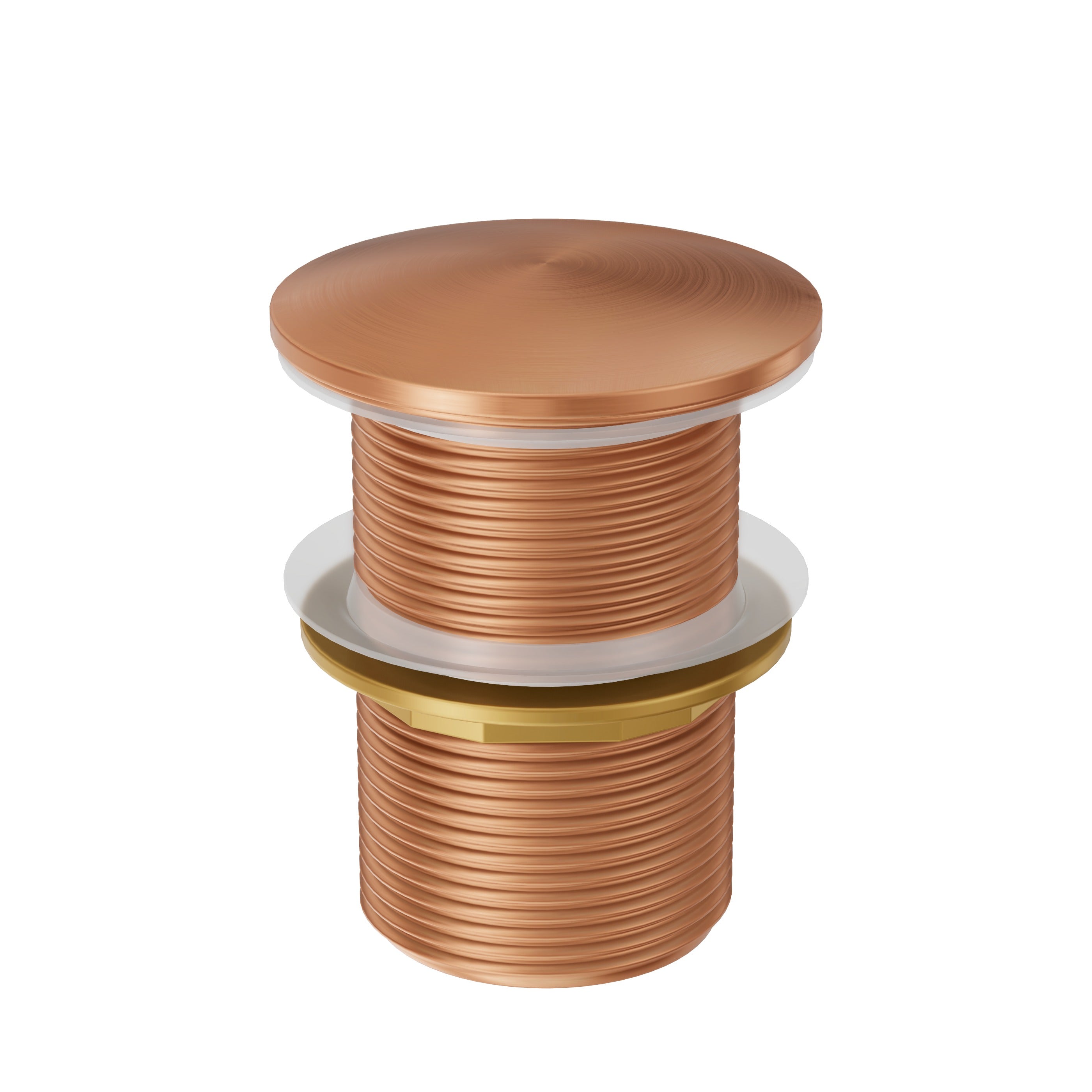 Bath Pop Up Waste - Brushed Copper