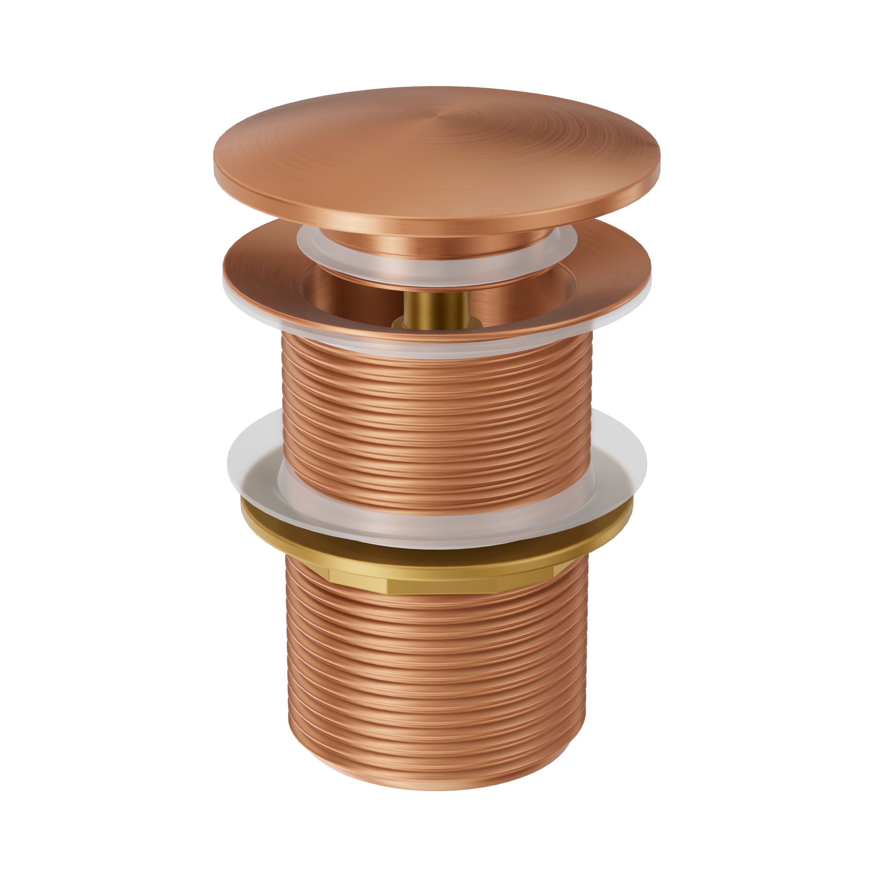 Basin Pop Up Waste - Brushed Copper
