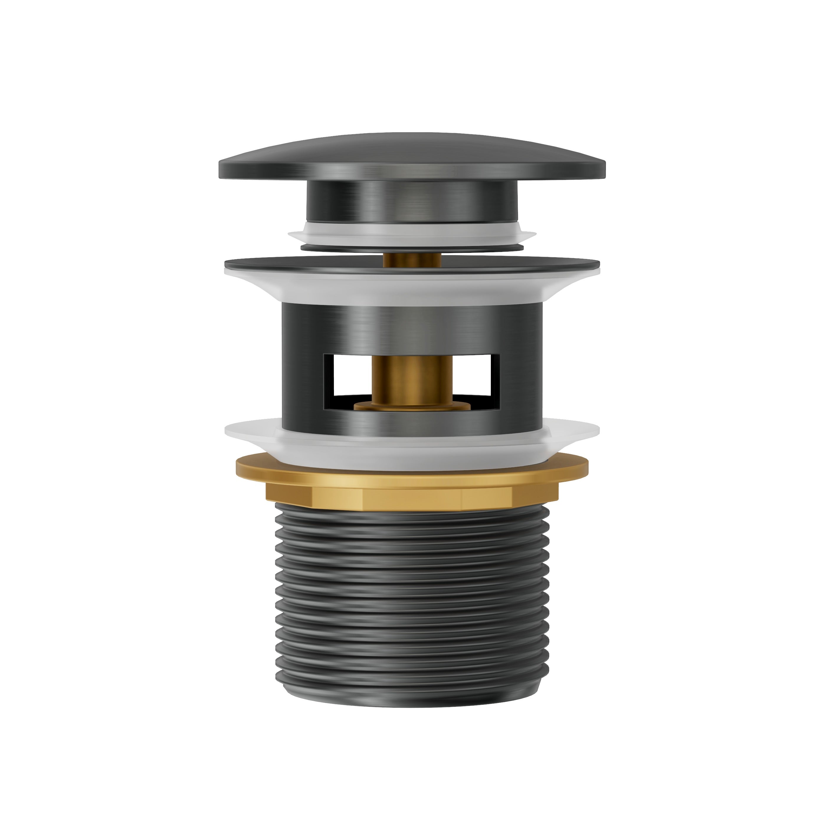 Bath Pop Up Waste - Gun Metal Brushed