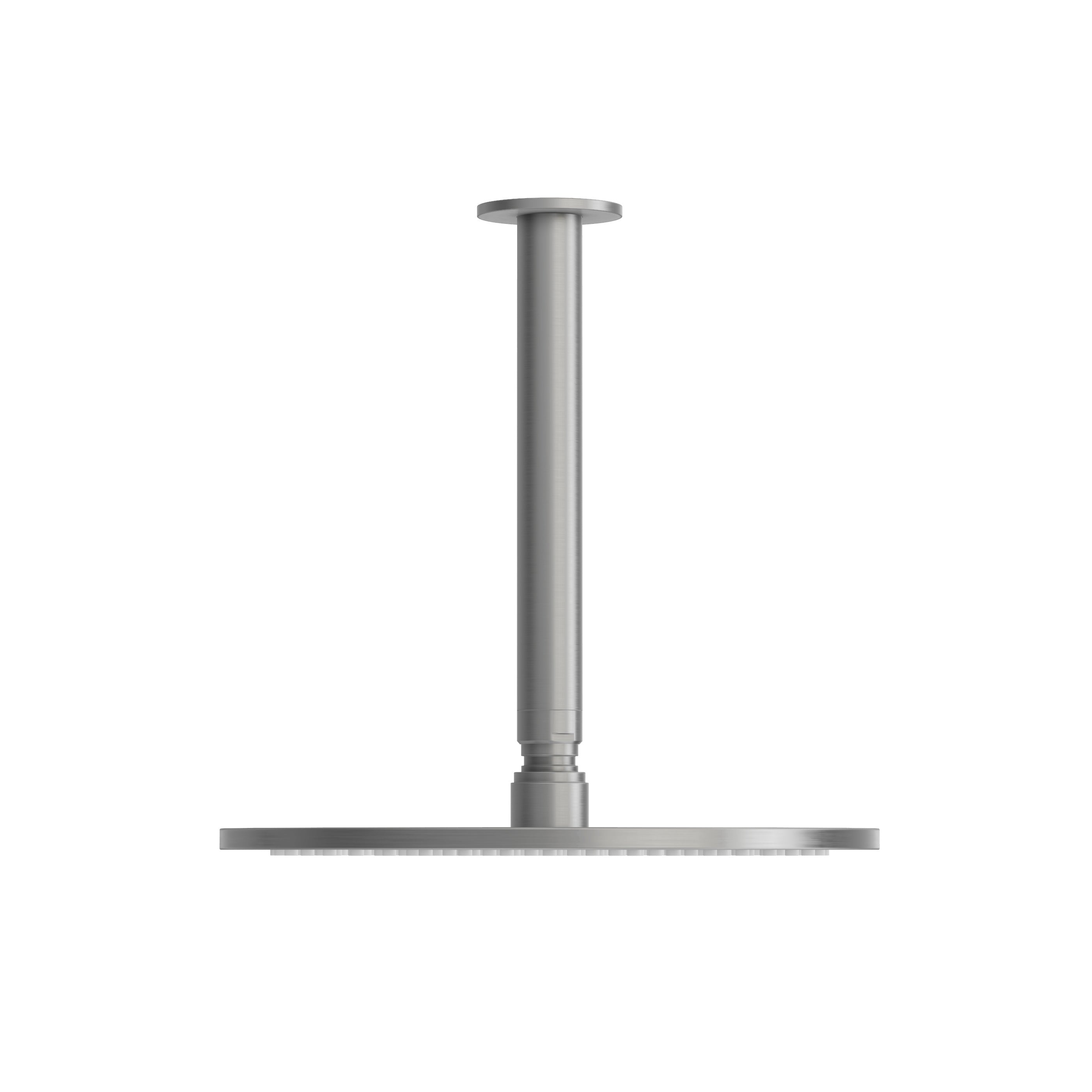 Ceiling Shower Head & Arm - Brushed Nickel