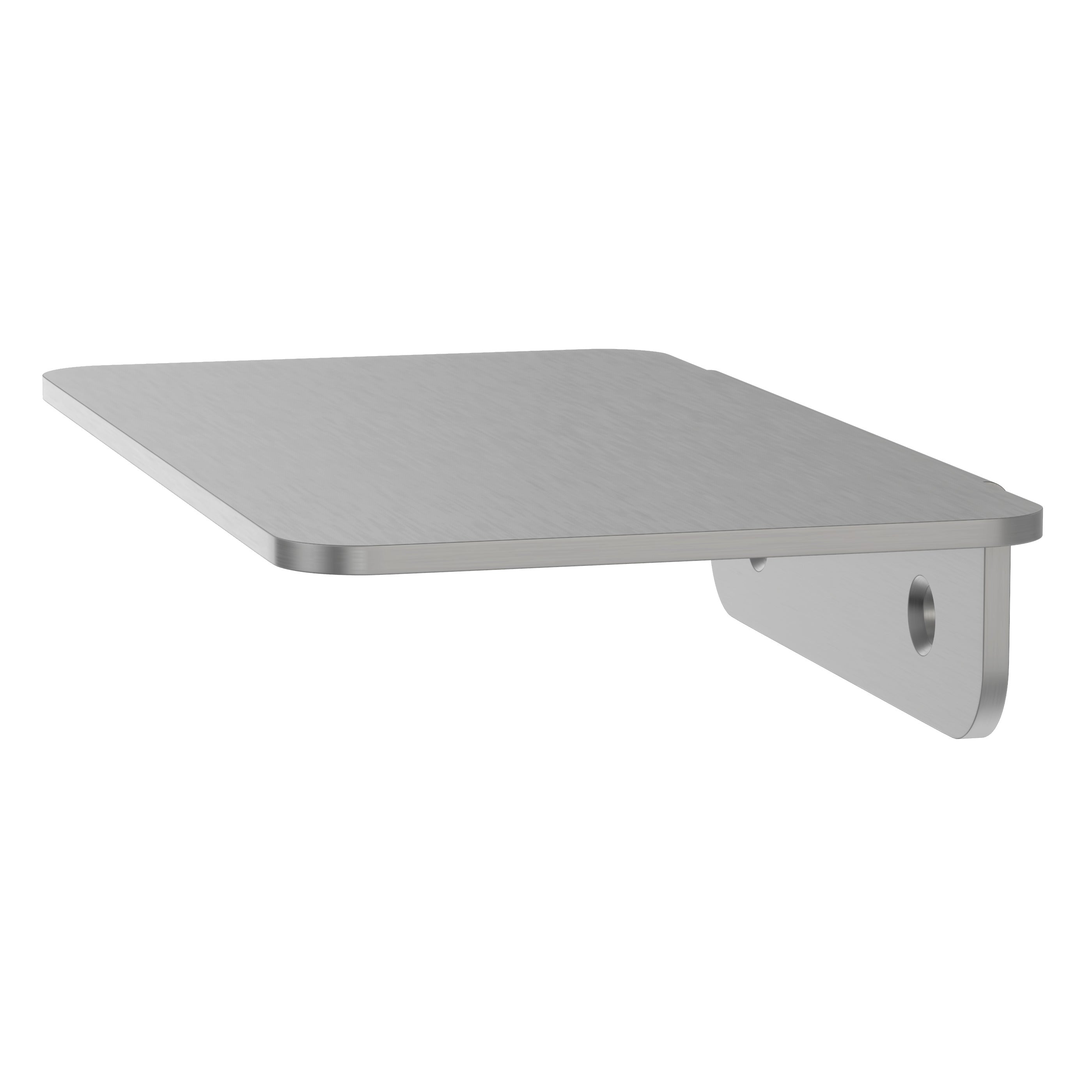 Compact Shower Shelf - Brushed Nickel