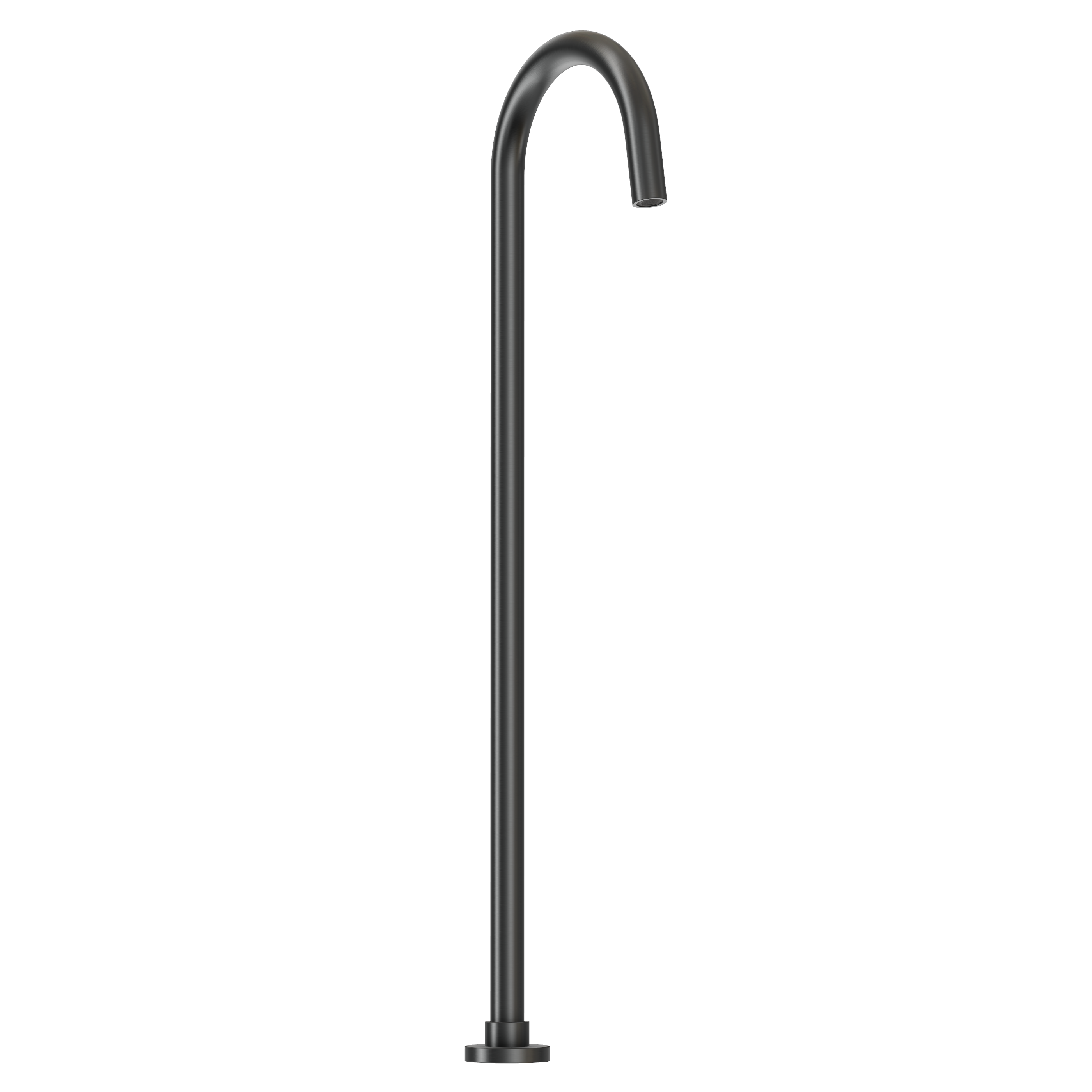 Floor Mounted Bath Filler - Gun Metal Brushed