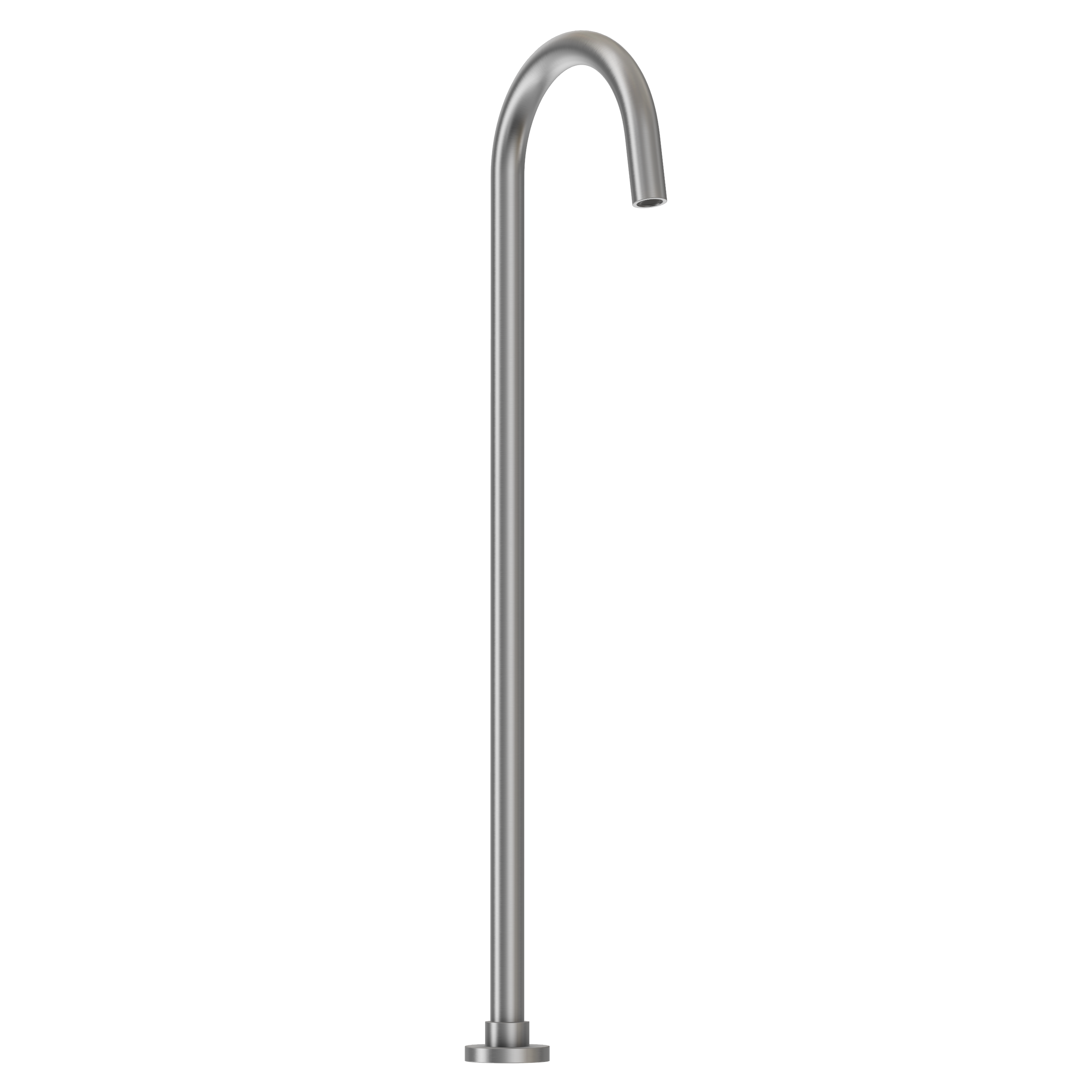 Floor Mounted Bath Filler - Brushed Nickel