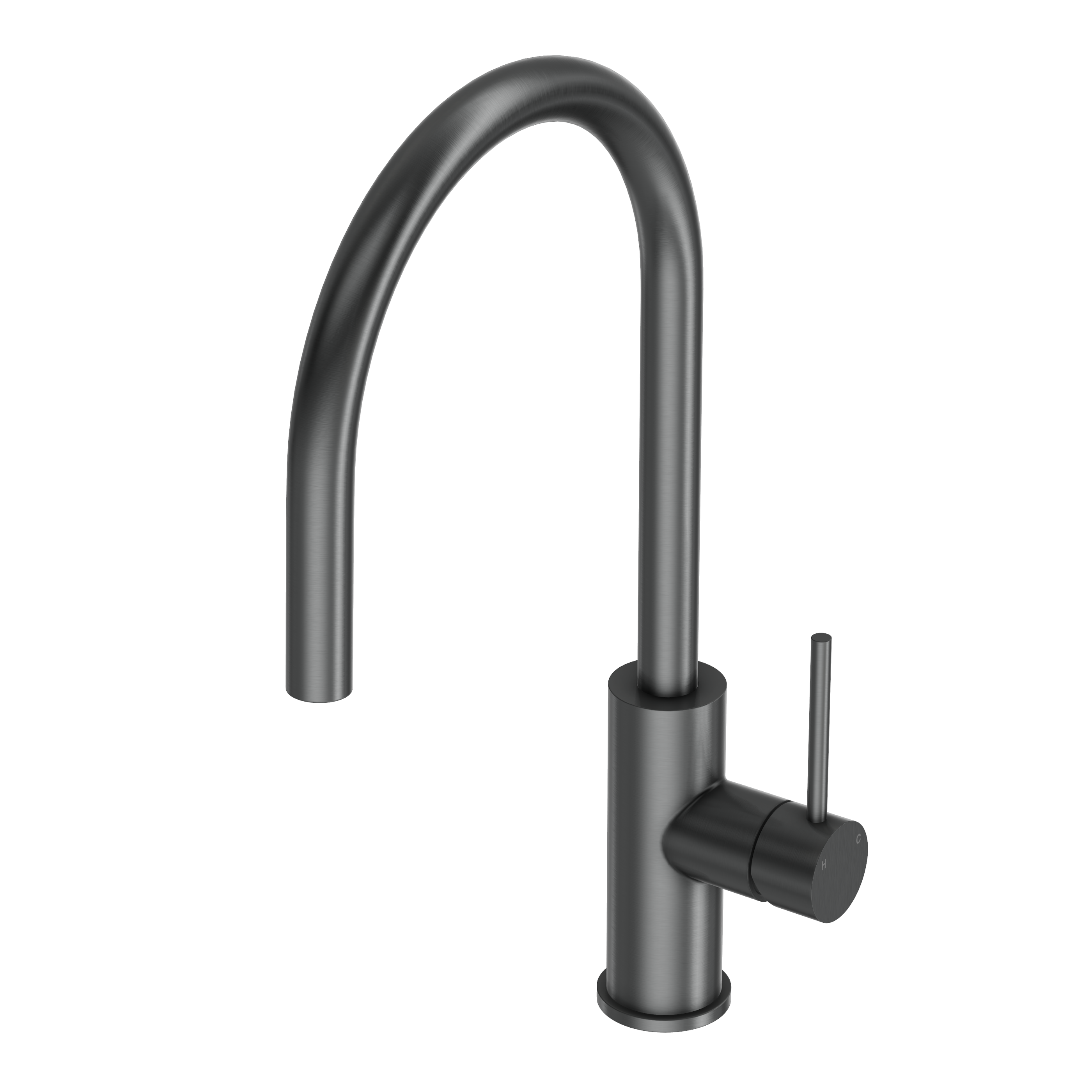 Haven Gooseneck Mixer - Gun Metal Brushed