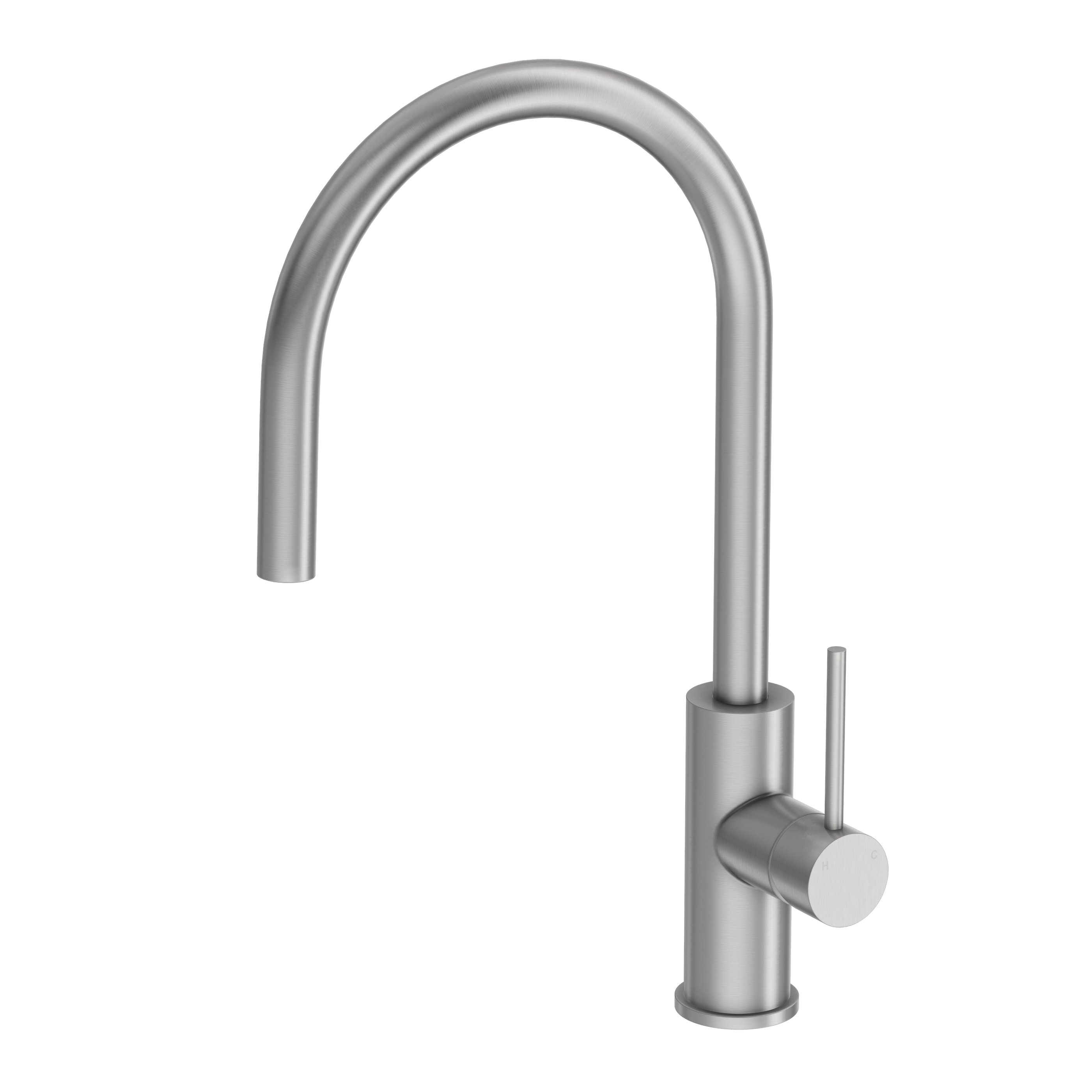 Haven Gooseneck Mixer - Brushed Nickel