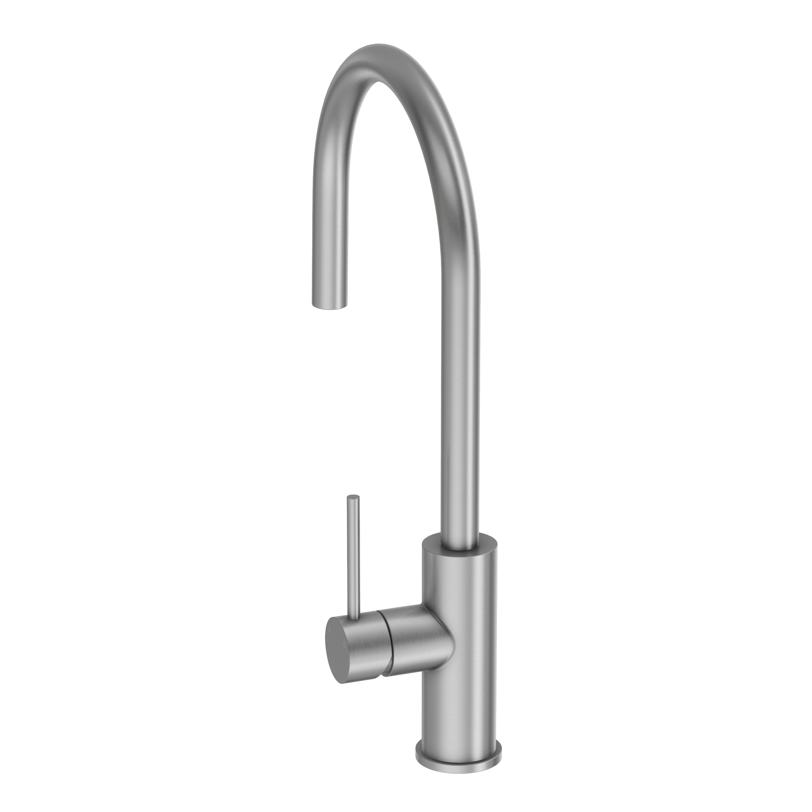 Haven Gooseneck Mixer - Brushed Nickel
