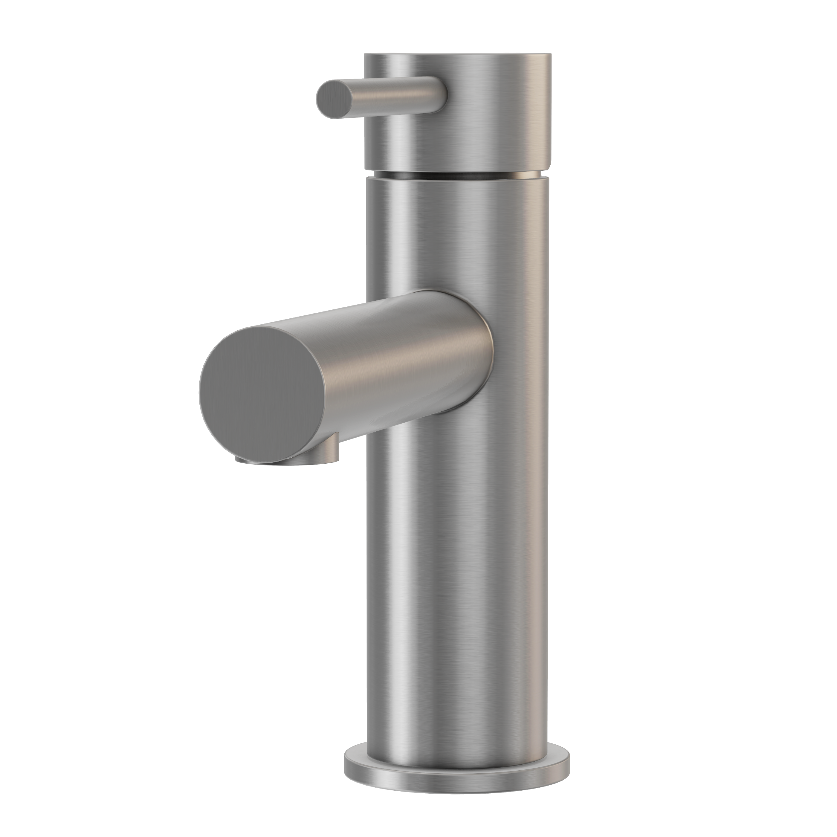 Haven Short Basin Mixer - Brushed Nickel
