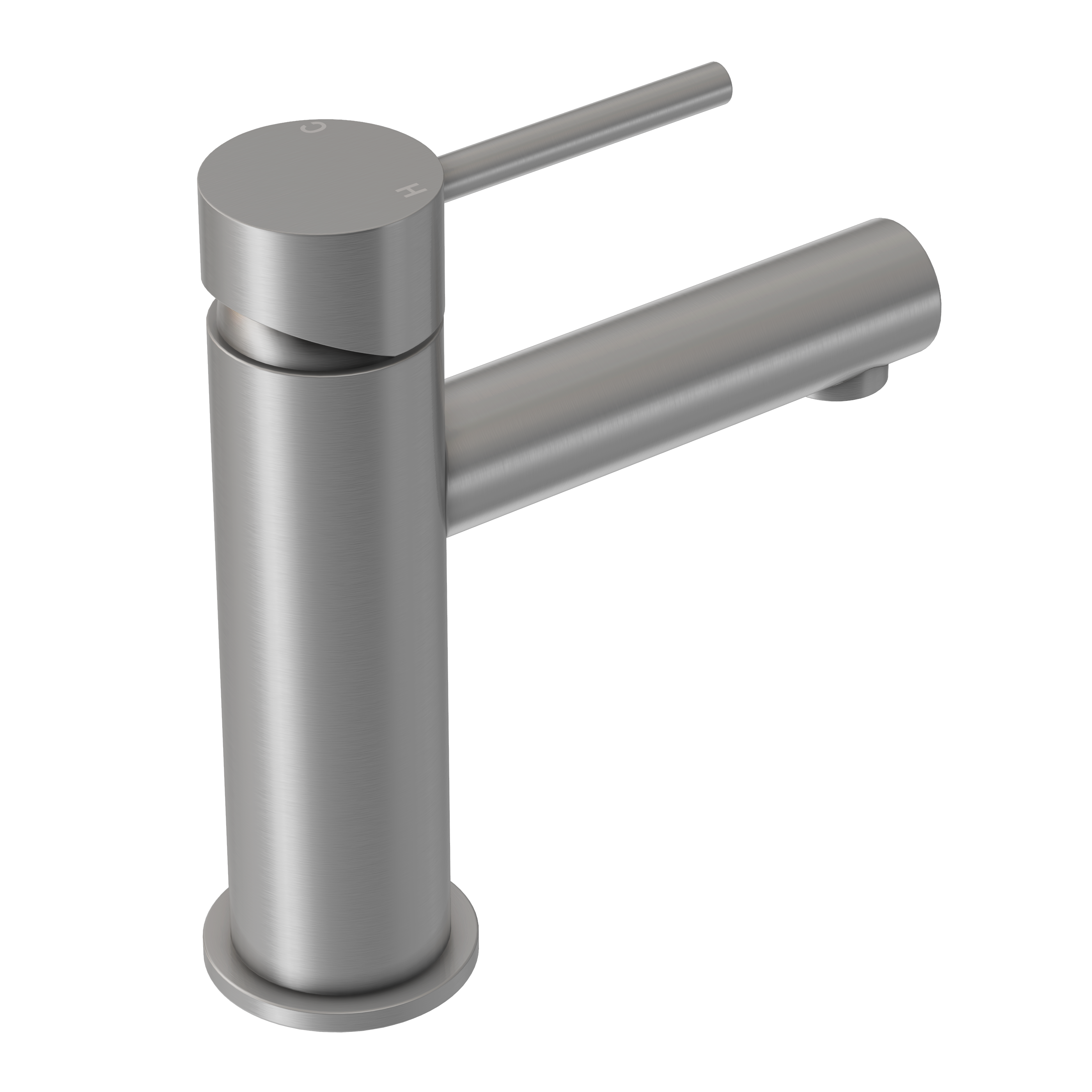Haven Short Basin Mixer - Brushed Nickel