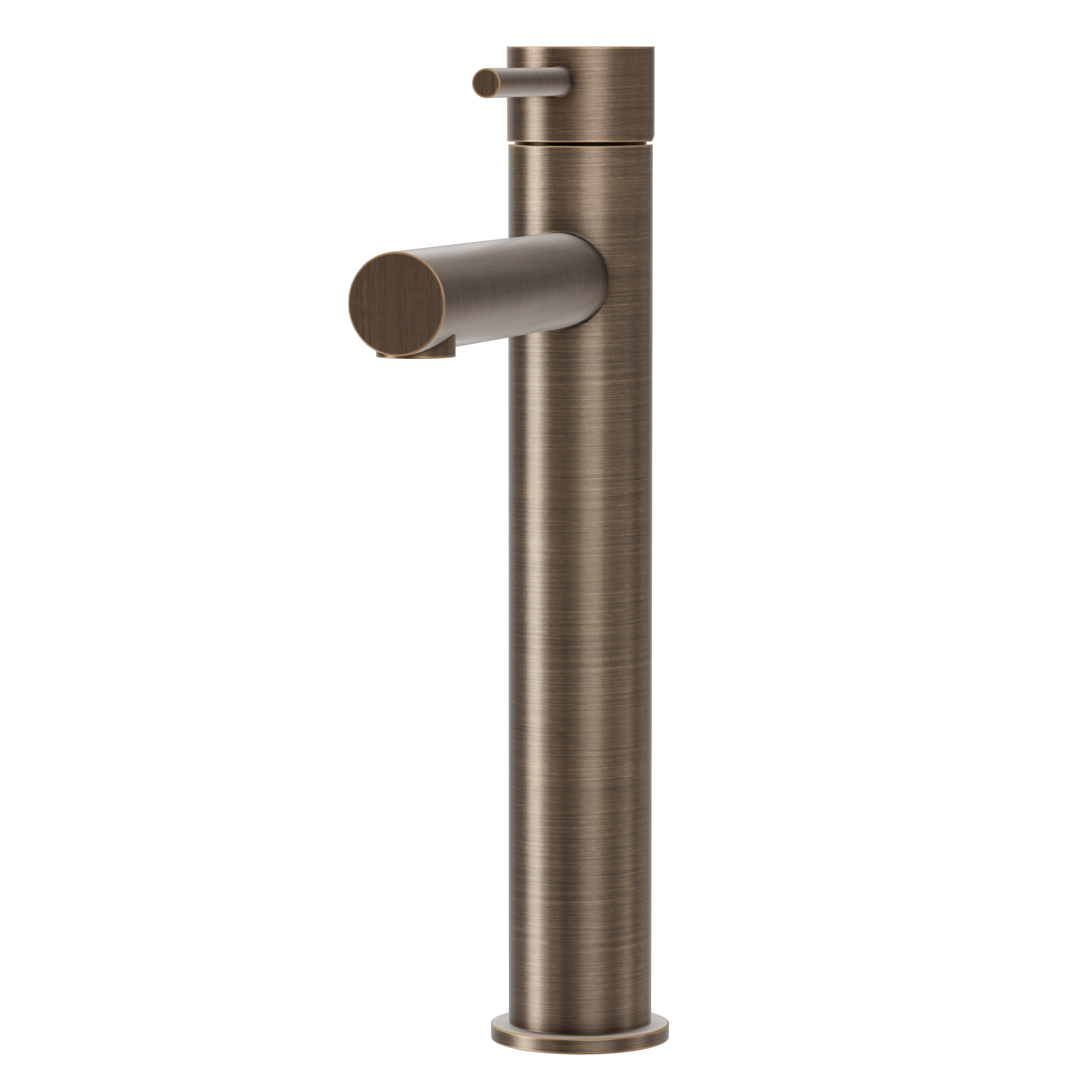 Haven Tall Basin Mixer - Antique Brass