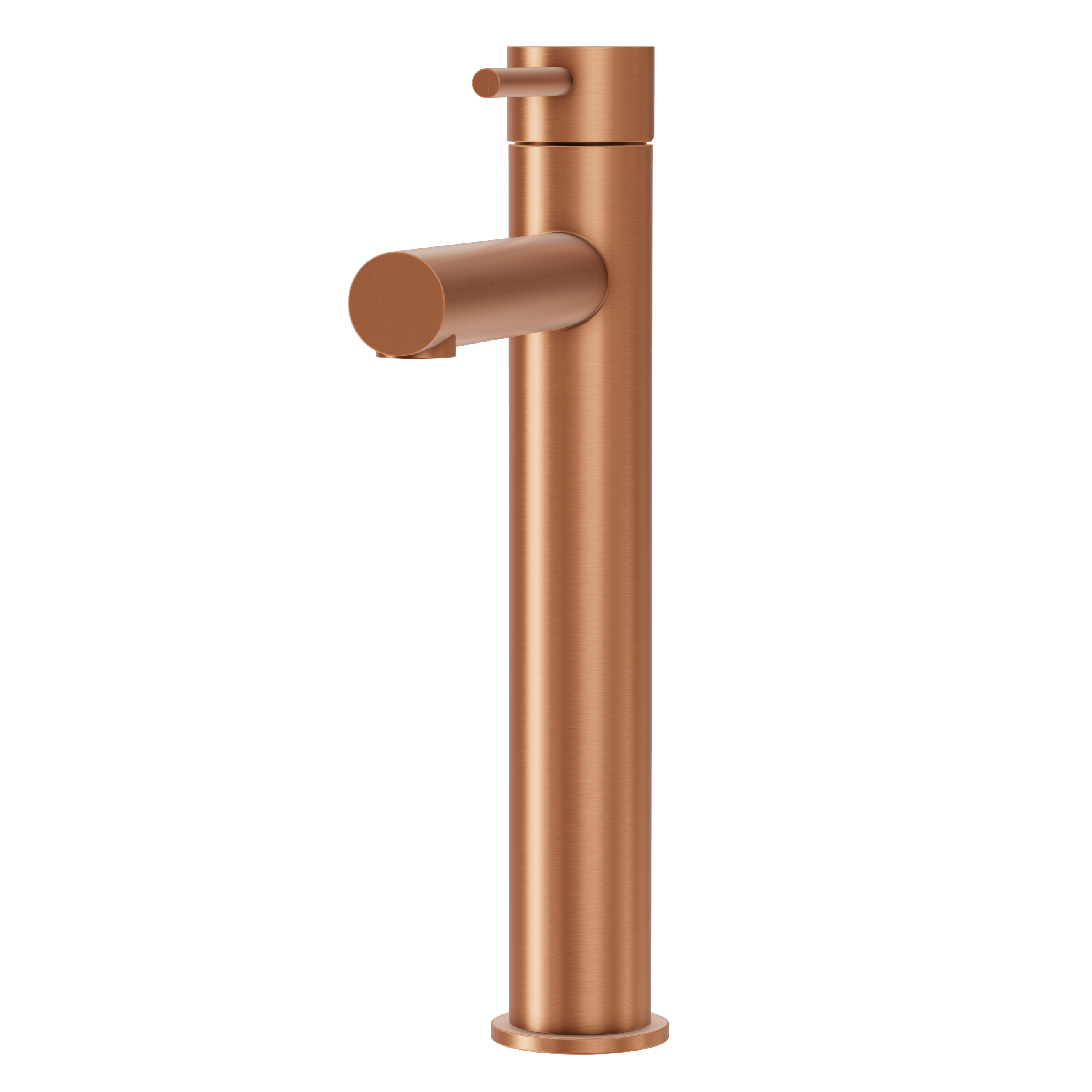 Haven Tall Basin Mixer - Brushed Copper