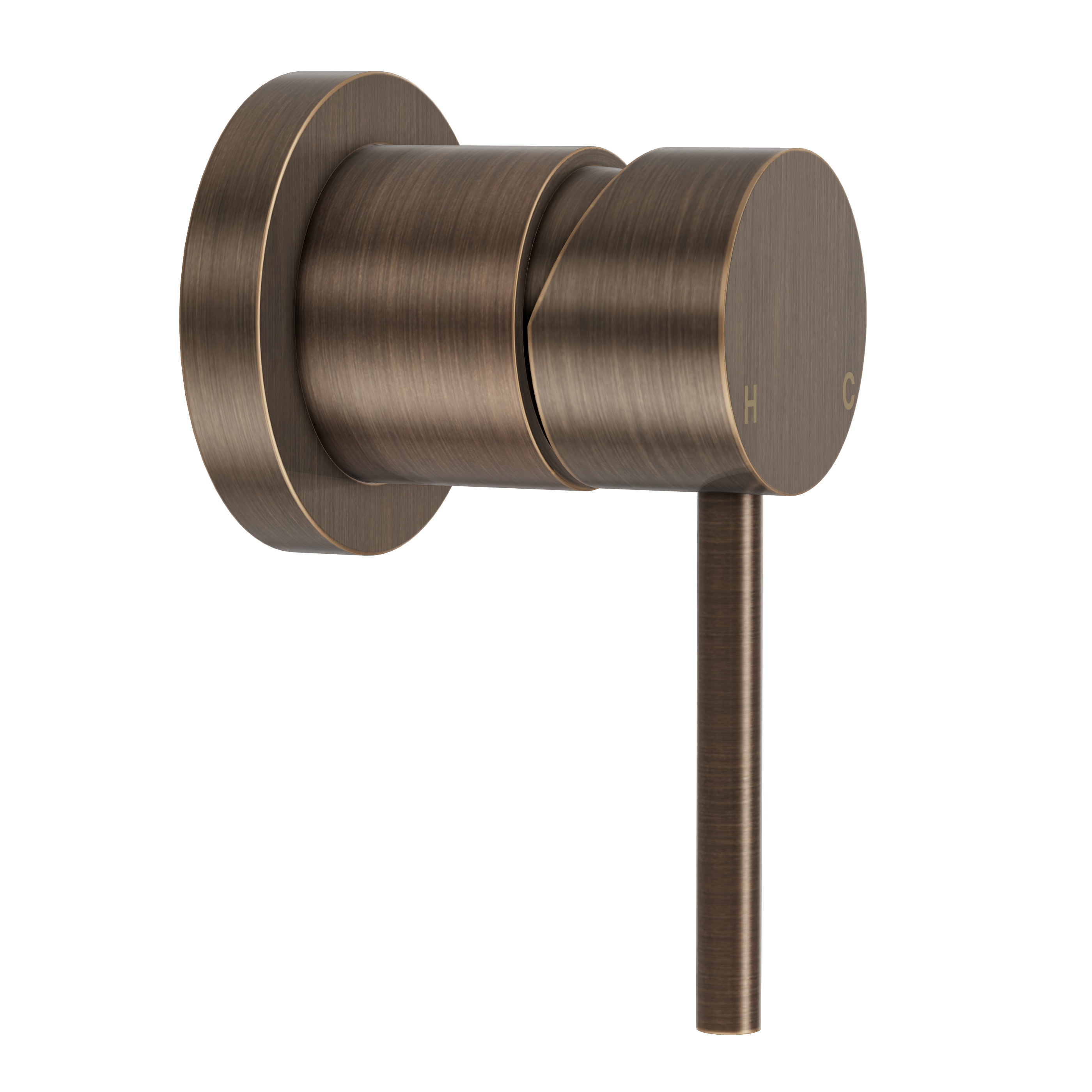 Haven Wall Mixer - Antique Brass