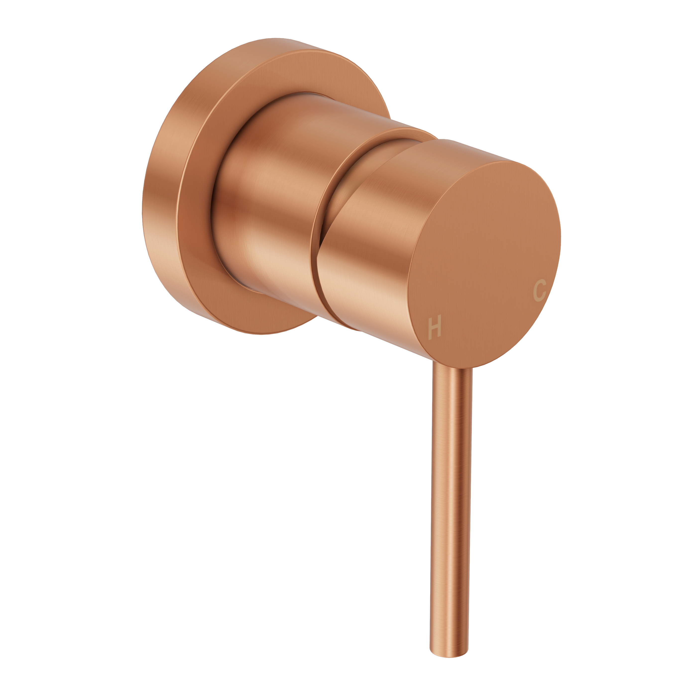 Haven Wall Mixer - Brushed Copper
