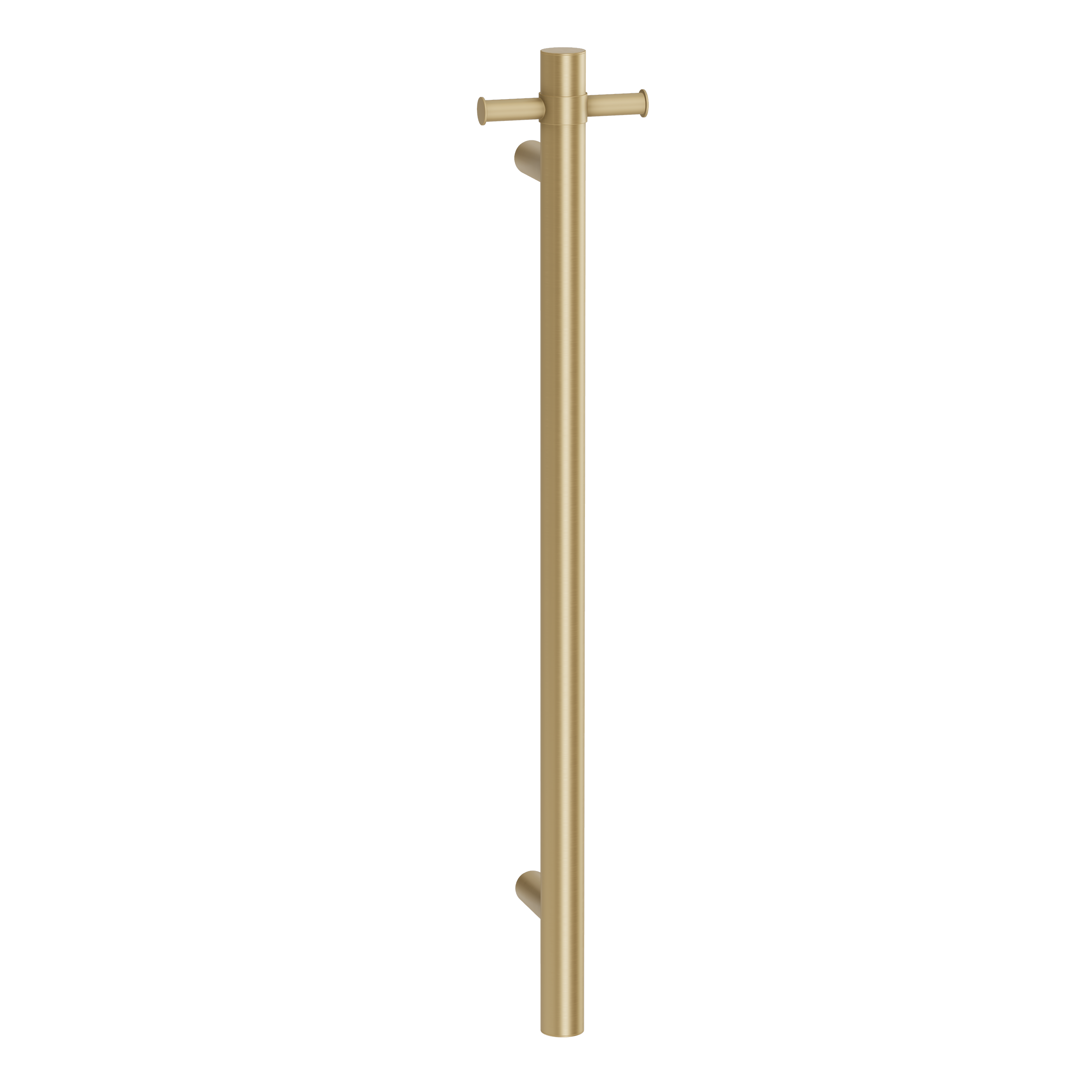 Heated Towel Rail - Brushed Brass
