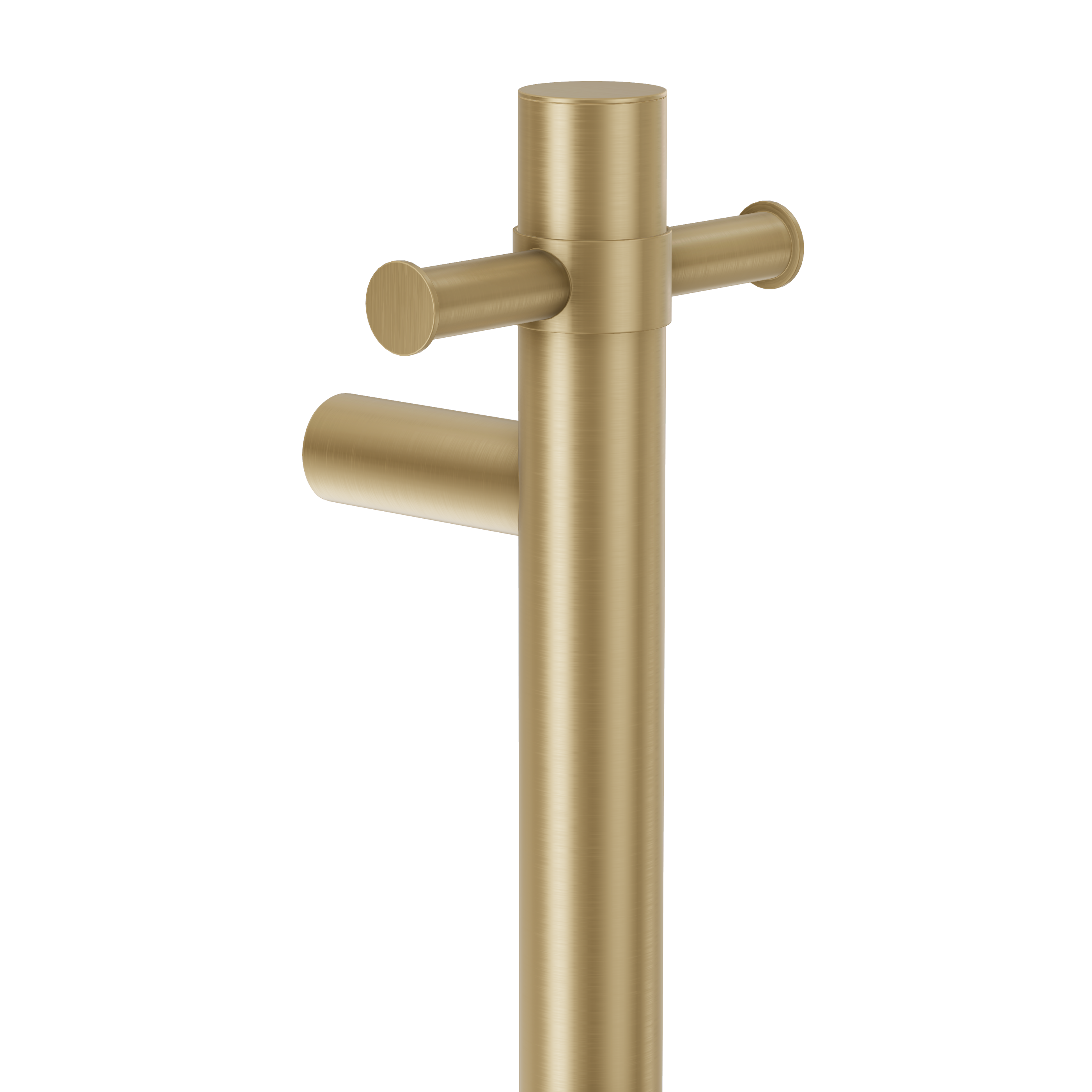 Heated Towel Rail - Brushed Brass