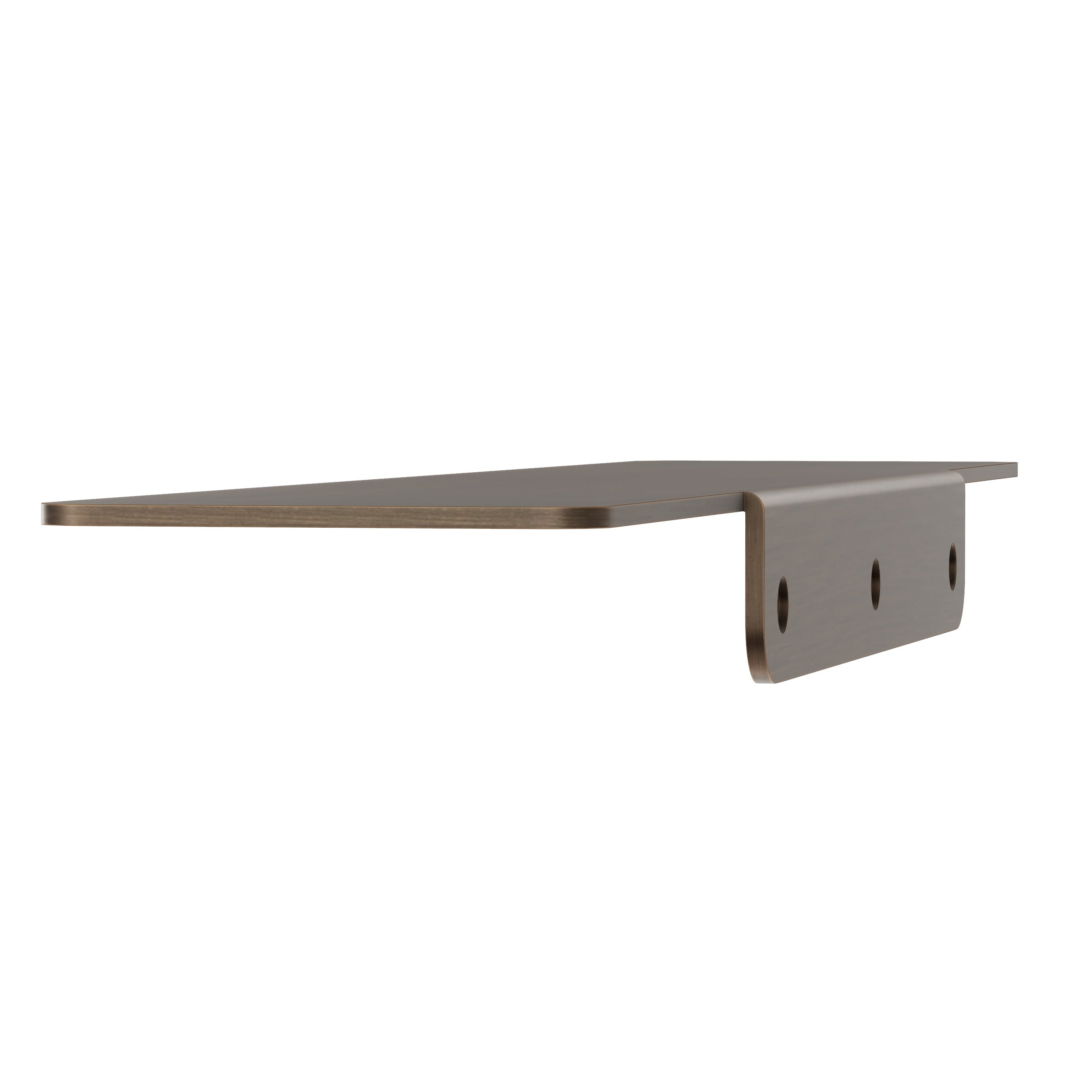 Large Shower Shelf - Antique Brass