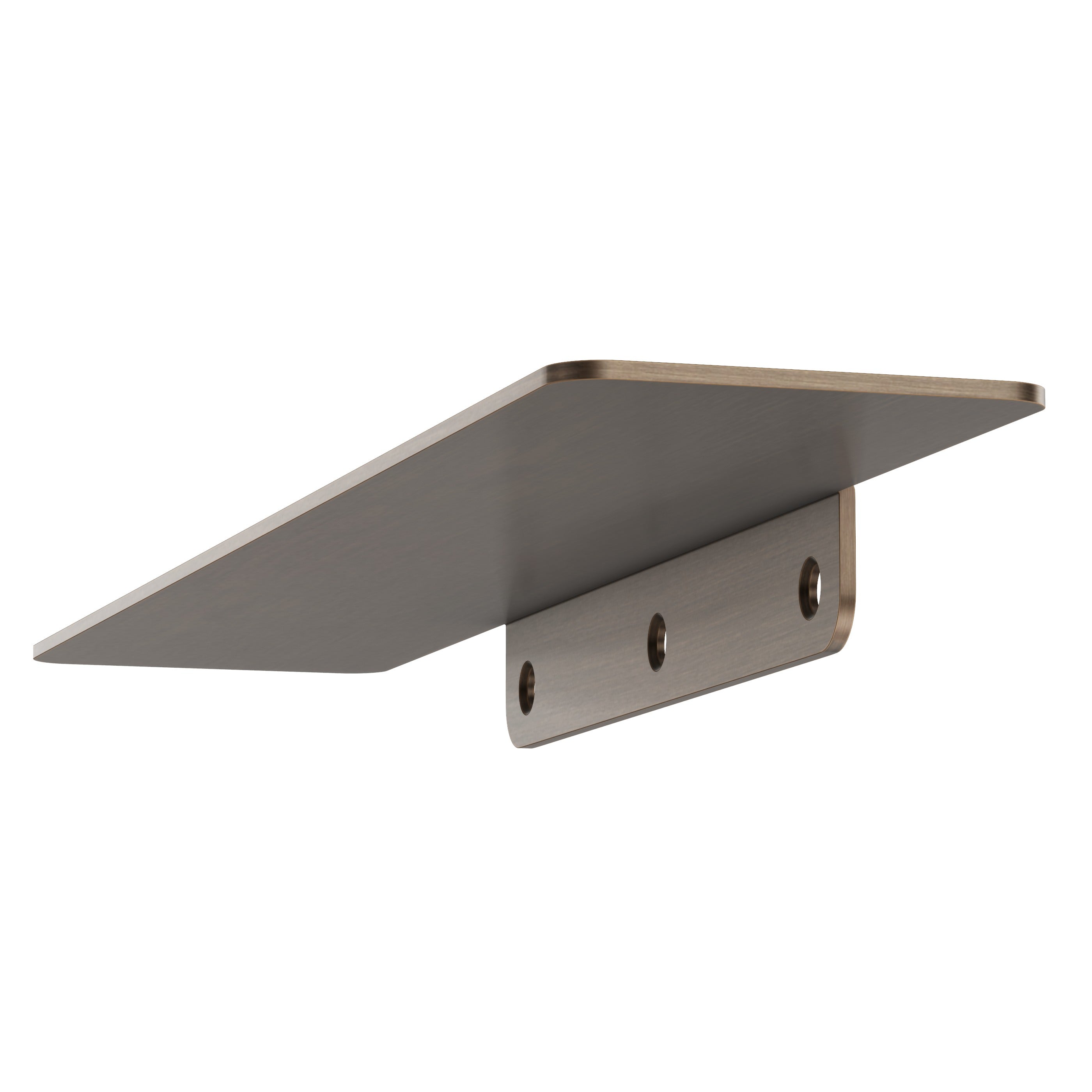 Large Shower Shelf - Antique Brass