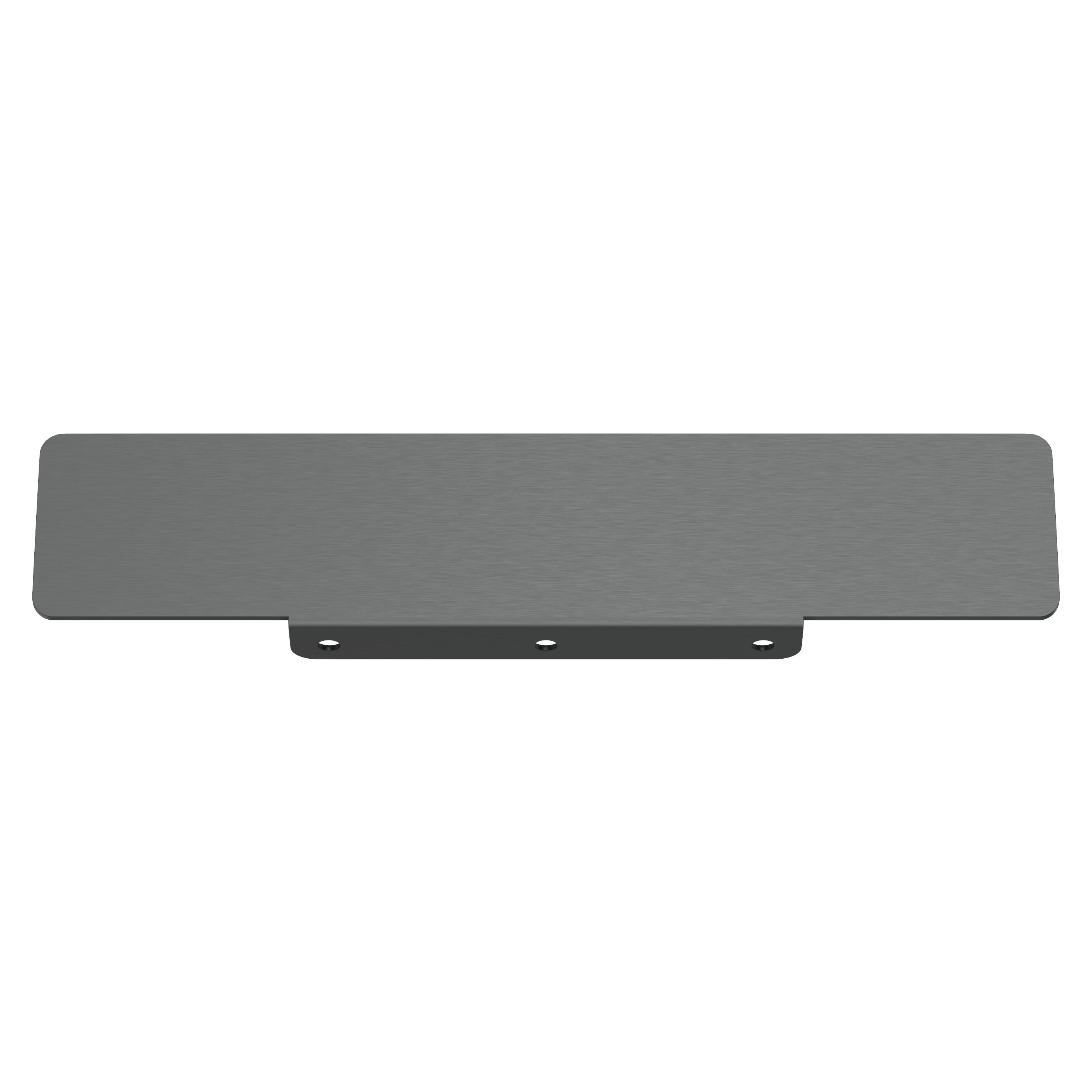 Large Shower Shelf - Gun Metal Brushed