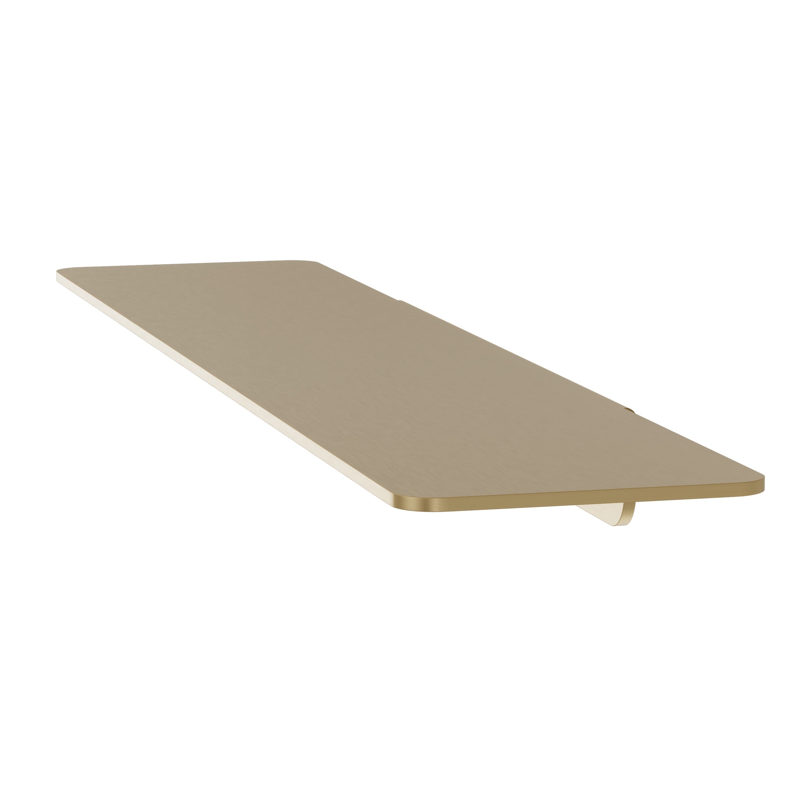 Large Shower Shelf - Brushed Brass