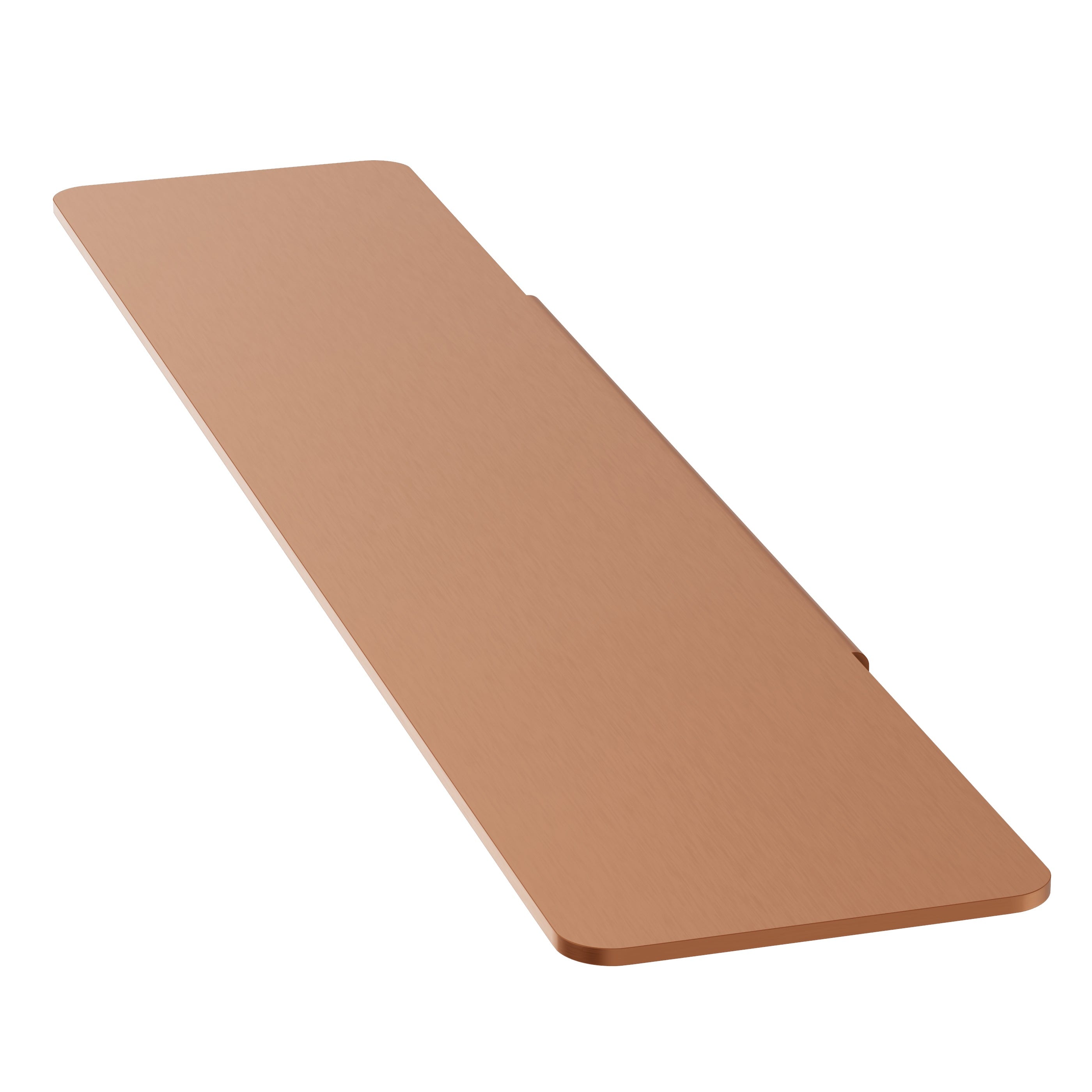 Large Shower Shelf - Brushed Copper