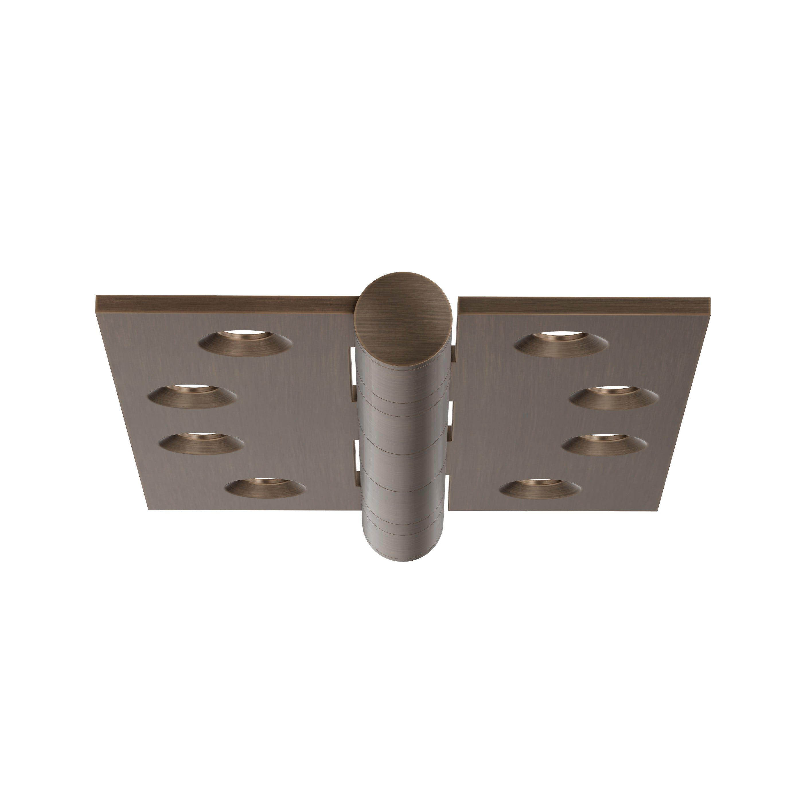 Lombardy Ball Bearing Door Hinges (Pair) – Antique Brass