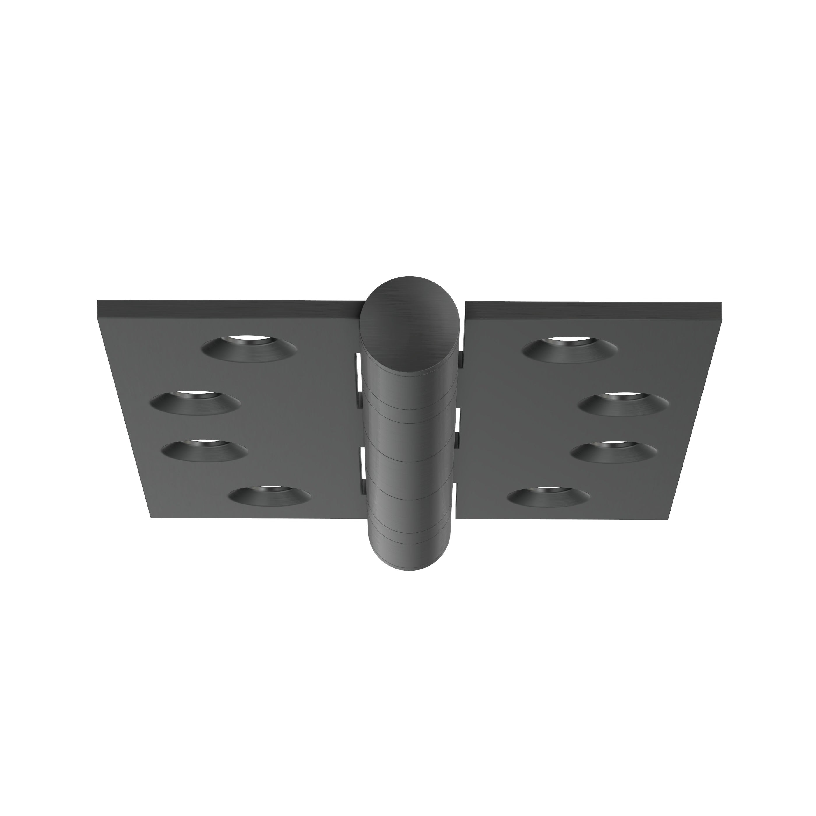Lombardy Ball Bearing Door Hinges (Pair) – Gun Metal Brushed