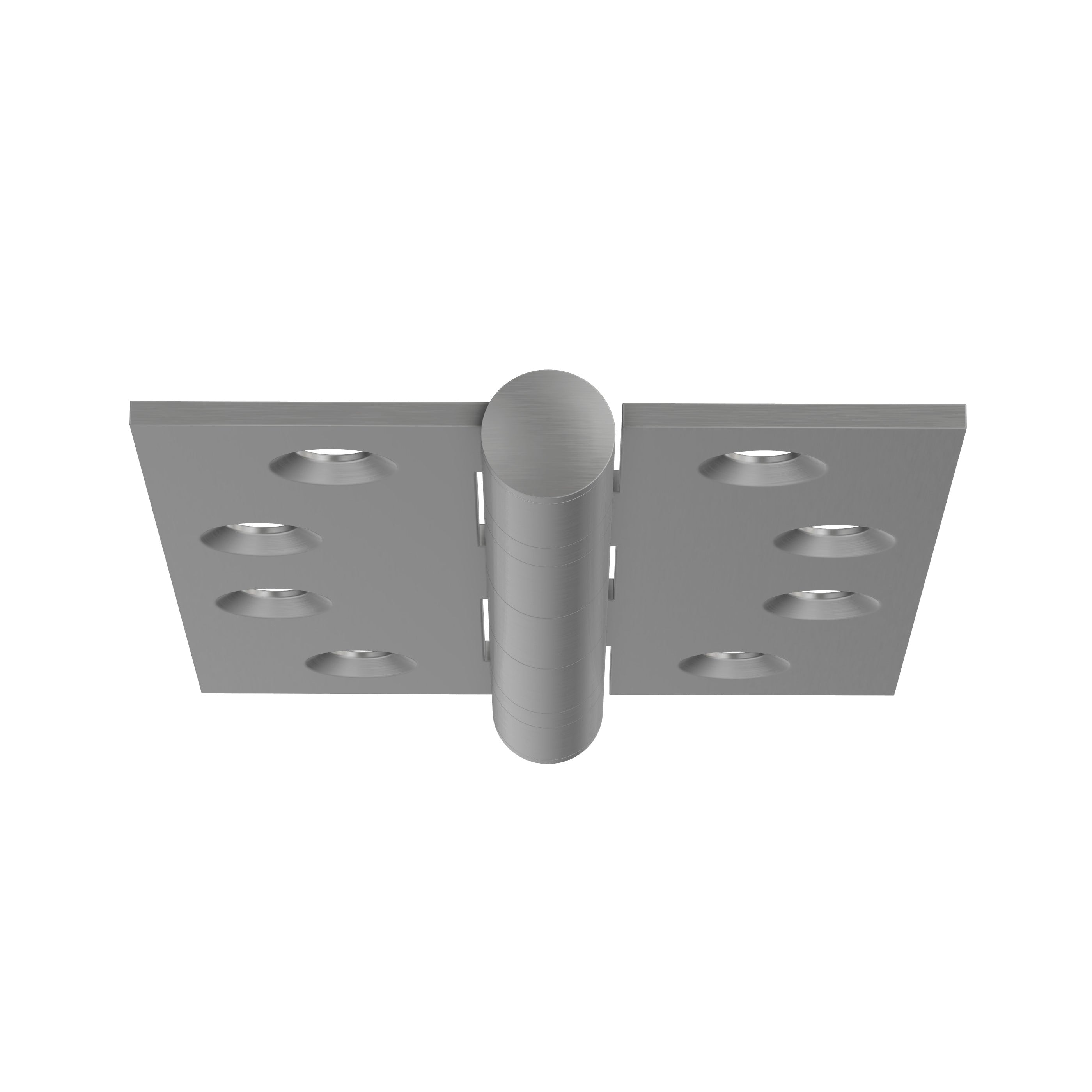Lombardy Ball Bearing Door Hinges (Pair) – Brushed Nickel