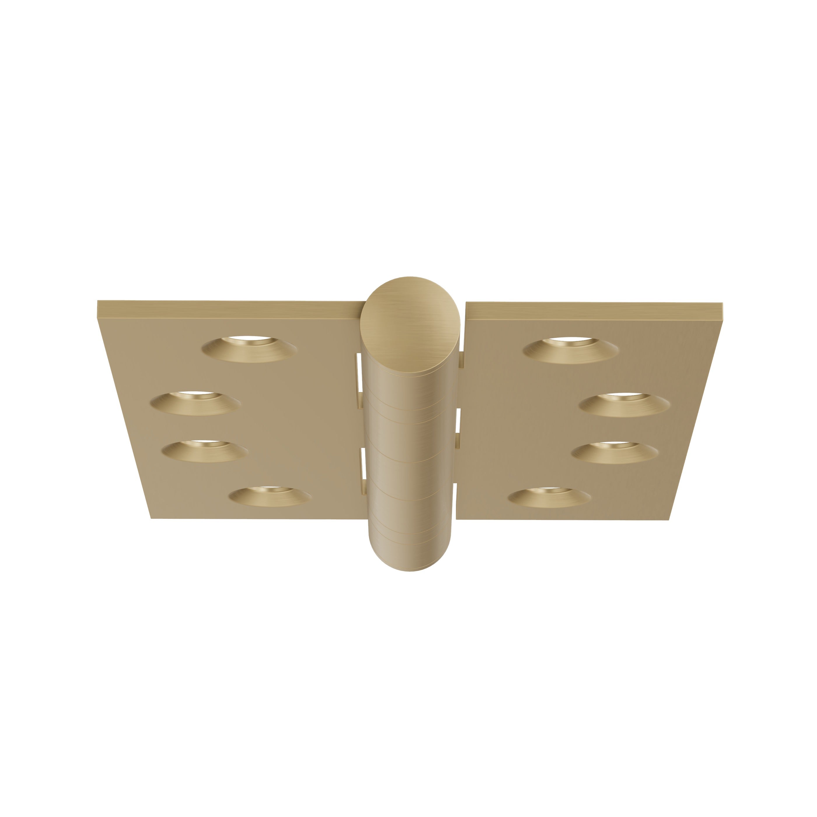 Lombardy Ball Bearing Door Hinges (Pair) – Brushed Brass