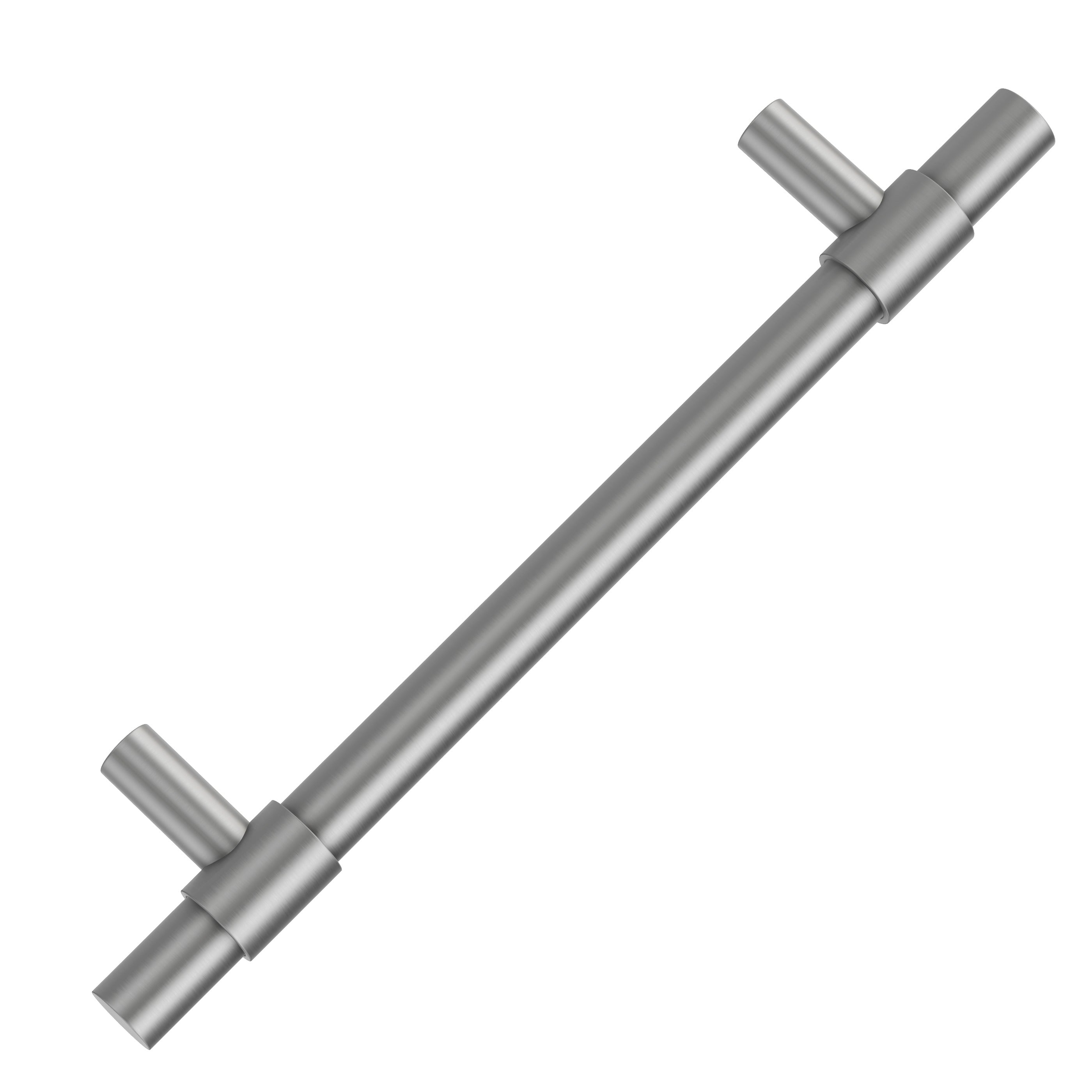 Lombardy Cabinetry Pull Handle 200mm - Brushed Nickel