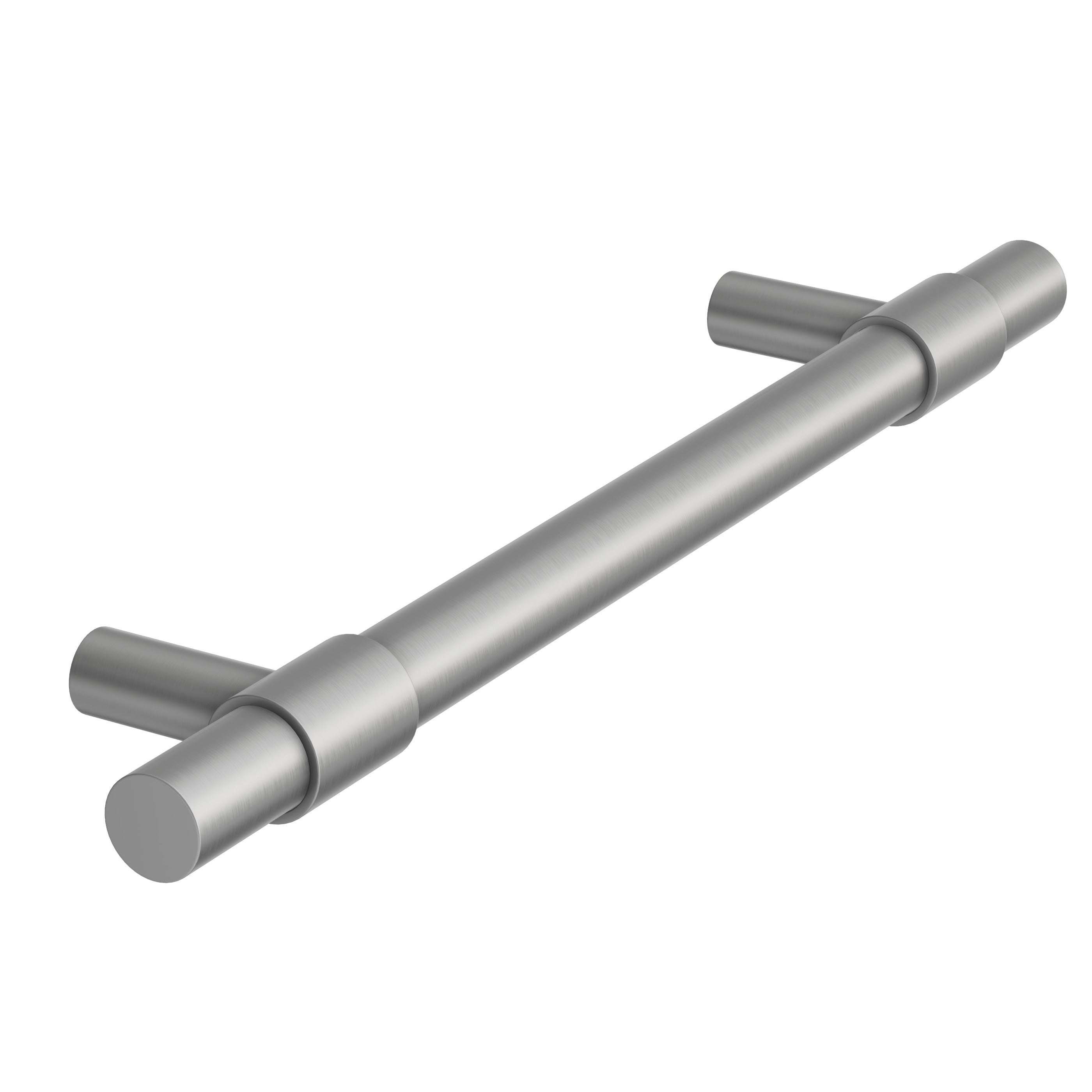 Lombardy Cabinetry Pull Handle 200mm - Brushed Nickel