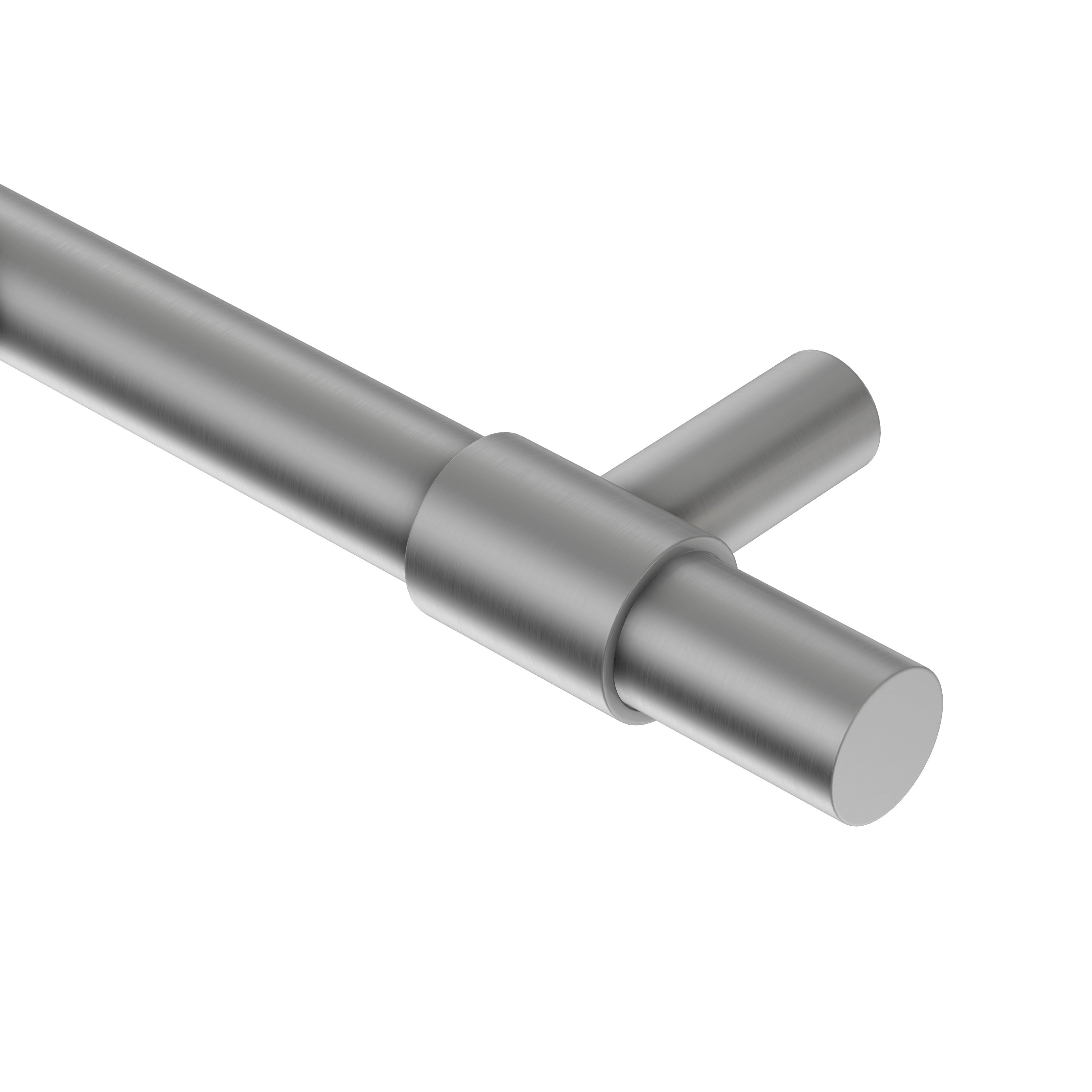 Lombardy Cabinetry Pull Handle 200mm - Brushed Nickel