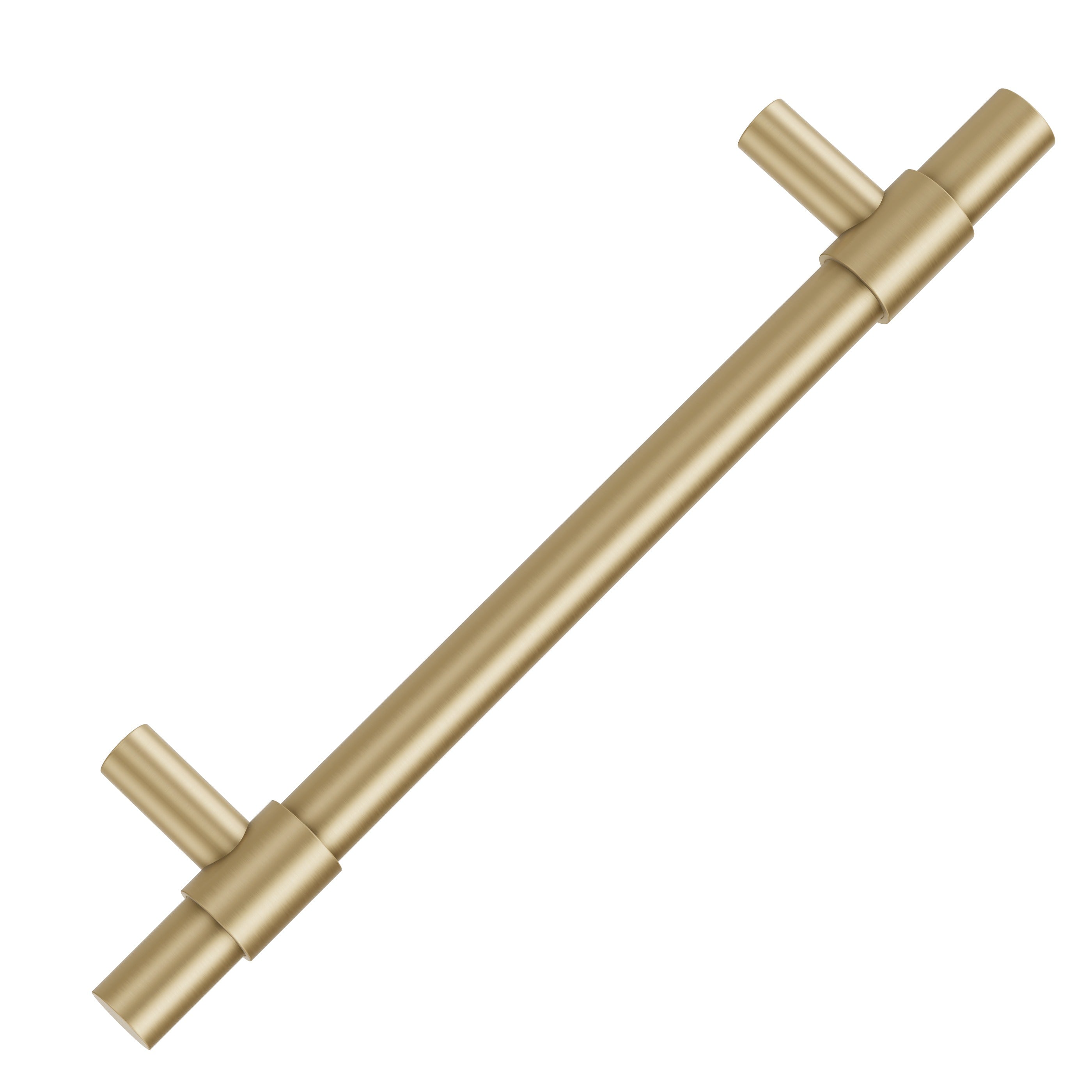 Lombardy Cabinetry Pull Handle 200mm - Brushed Brass