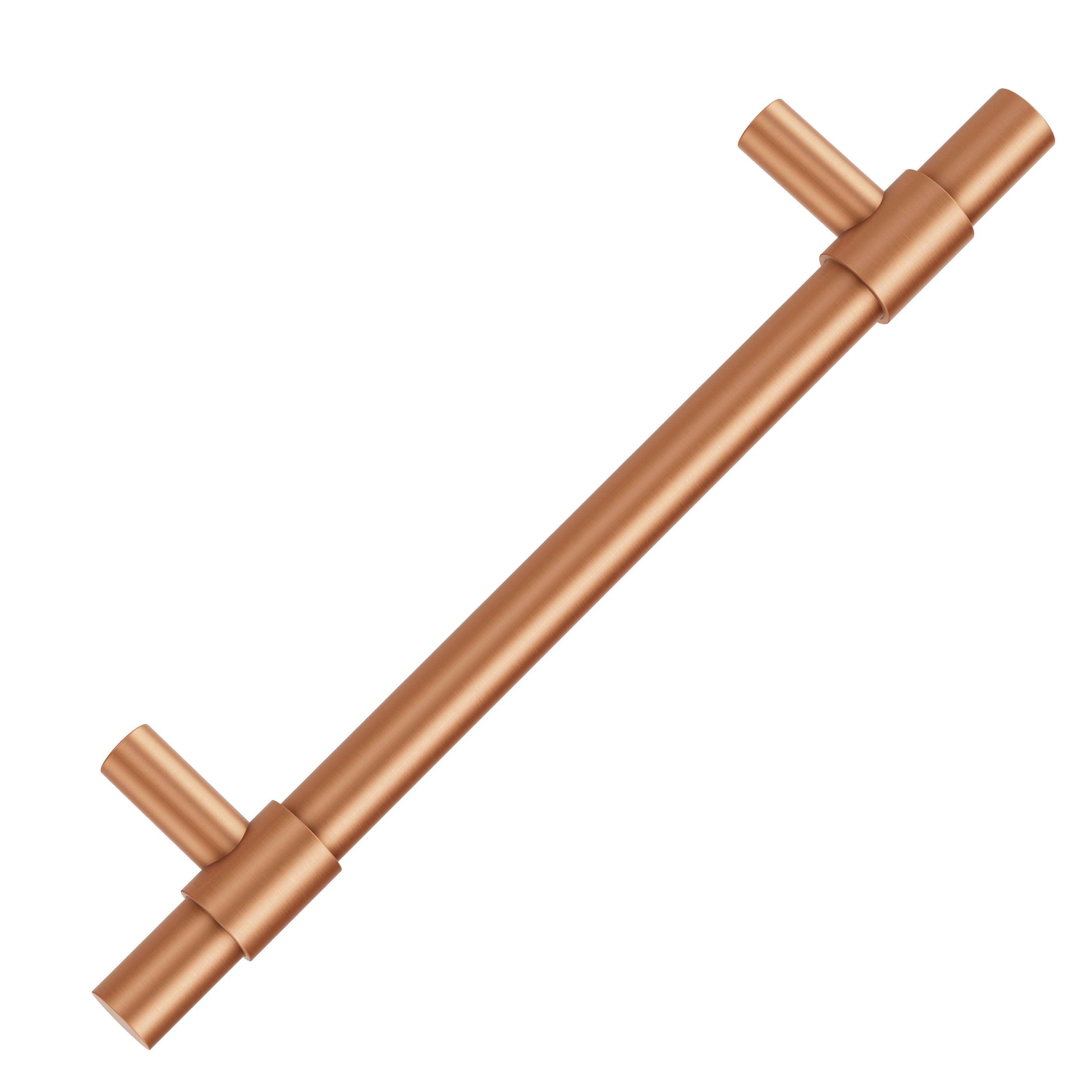 Lombardy Cabinetry Pull Handle 200mm - Brushed Copper